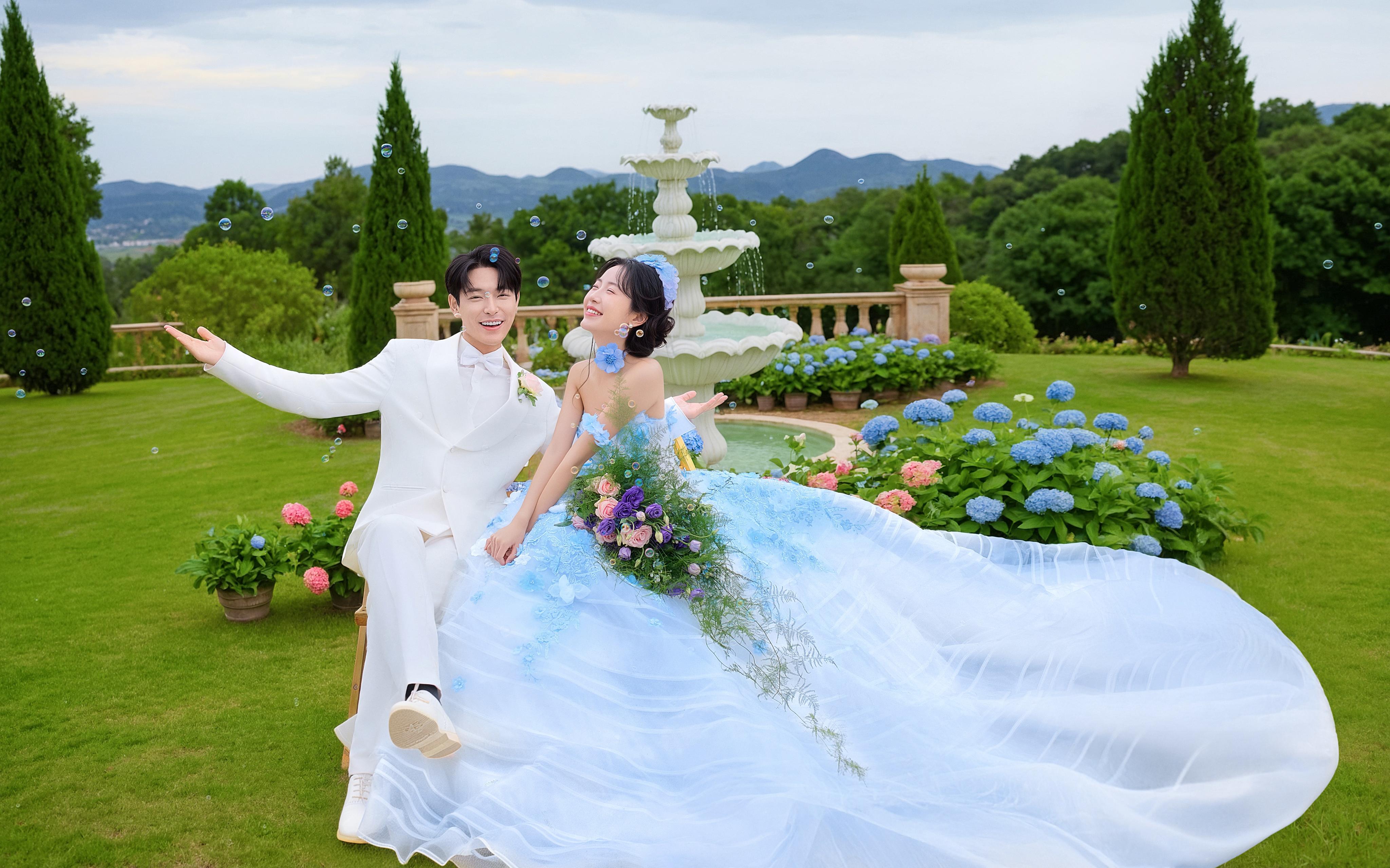 夢幻愛麗絲莊園婚紗照，定格浪漫瞬間