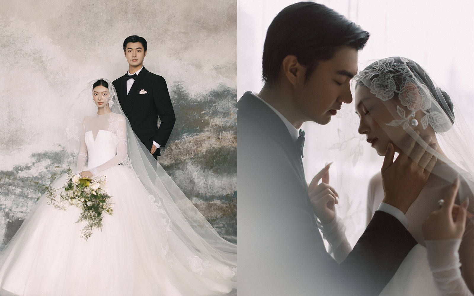 婚紗輕盈如夢，室內(nèi)高奢儀式主紗???
