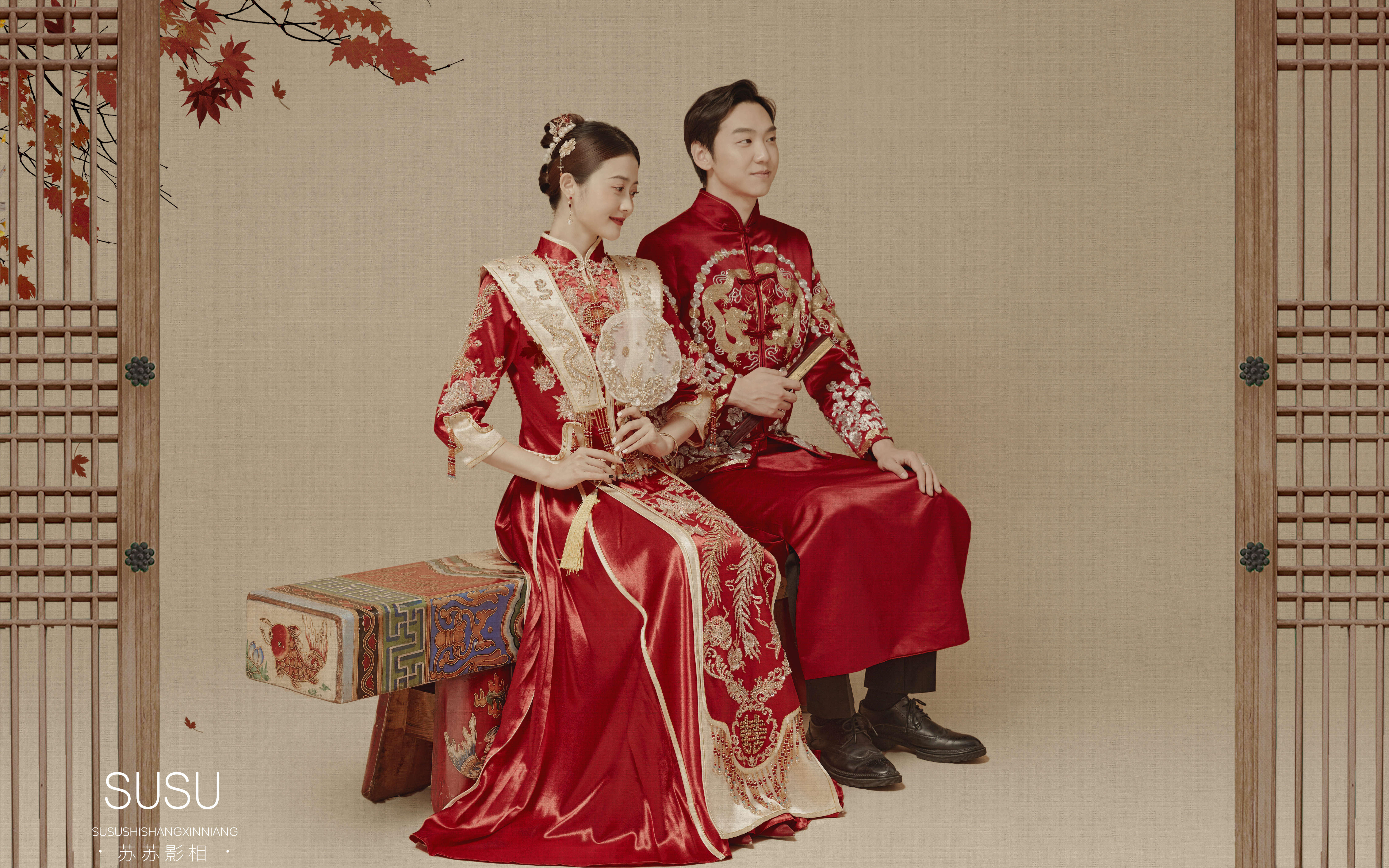 终于解锁囍嫁风粉砂质，成片出乎意料的好看