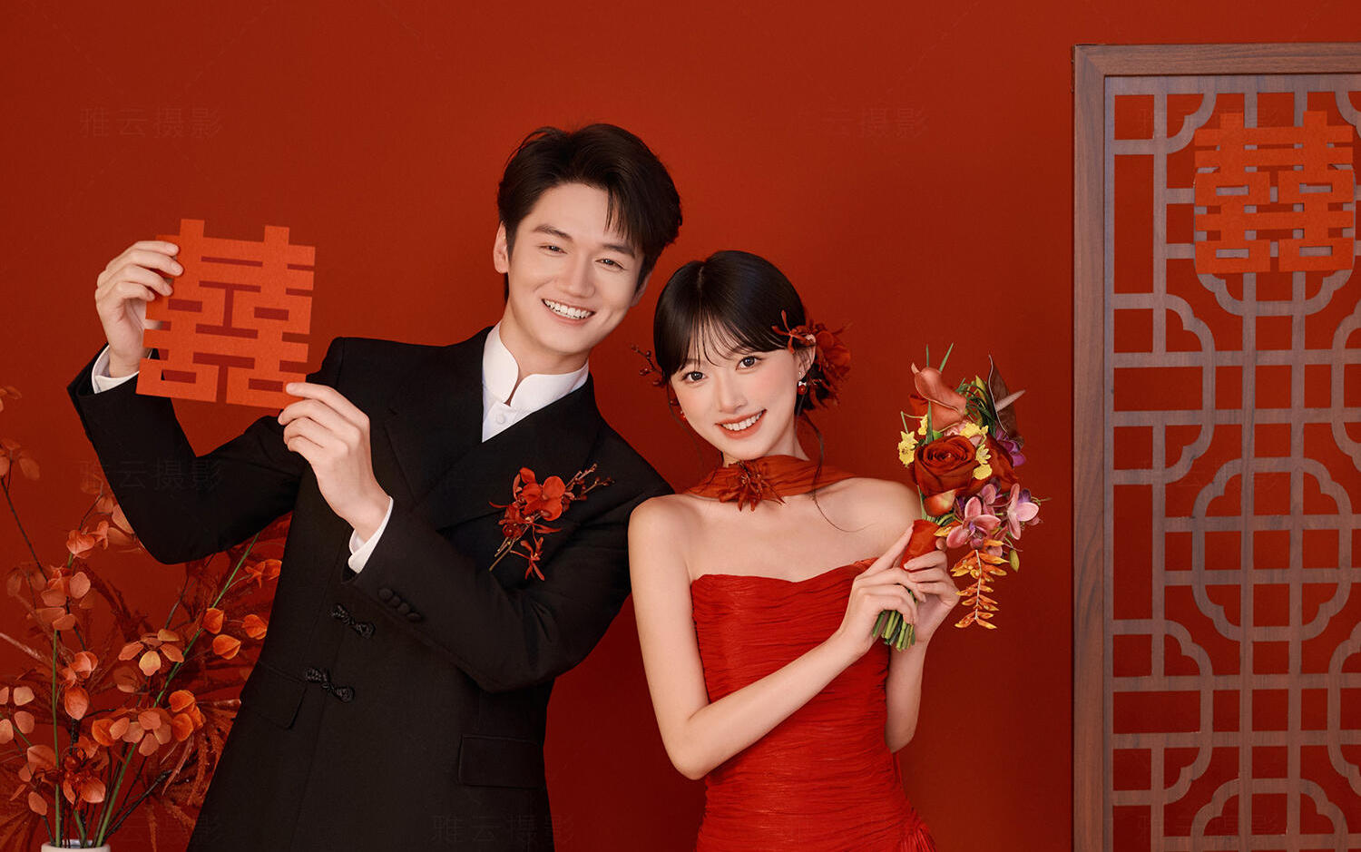 新中式婚紗照真的是鯊瘋了