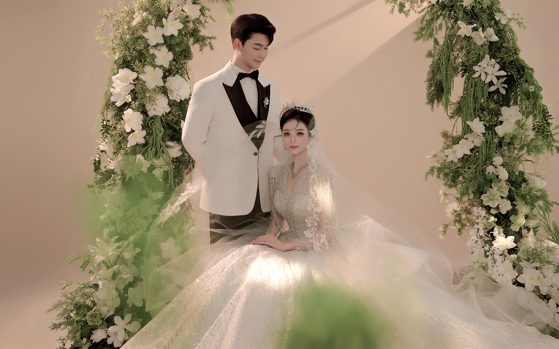 【真实客片】韩式婚纱照丨郭明亮&马晨露