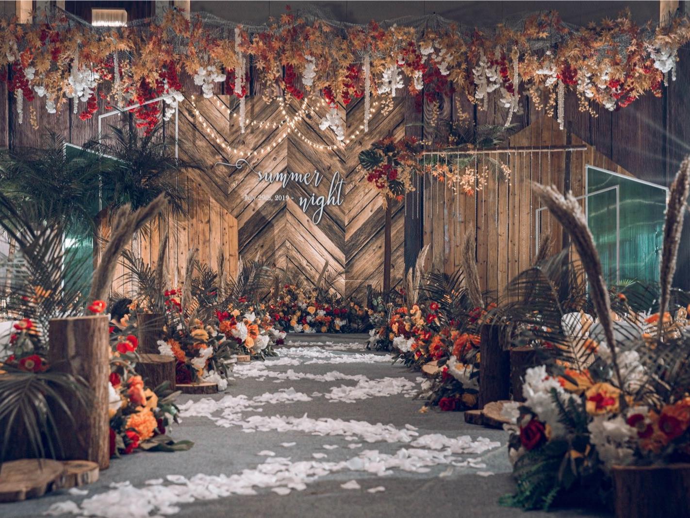 大热森系婚礼+绝无隐形消费