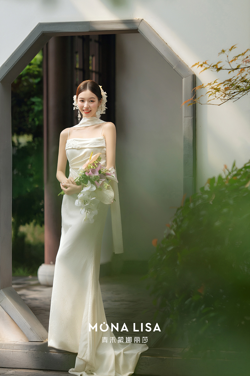 这才是东方美学天花板吧✨新中式园林婚纱照