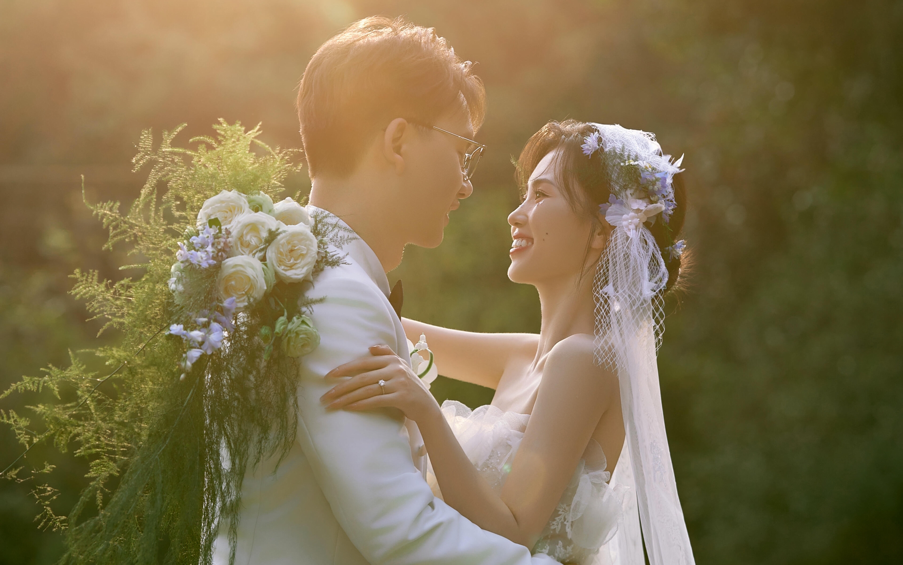 草坪系列客片欣赏！石家庄婚纱照推荐商家