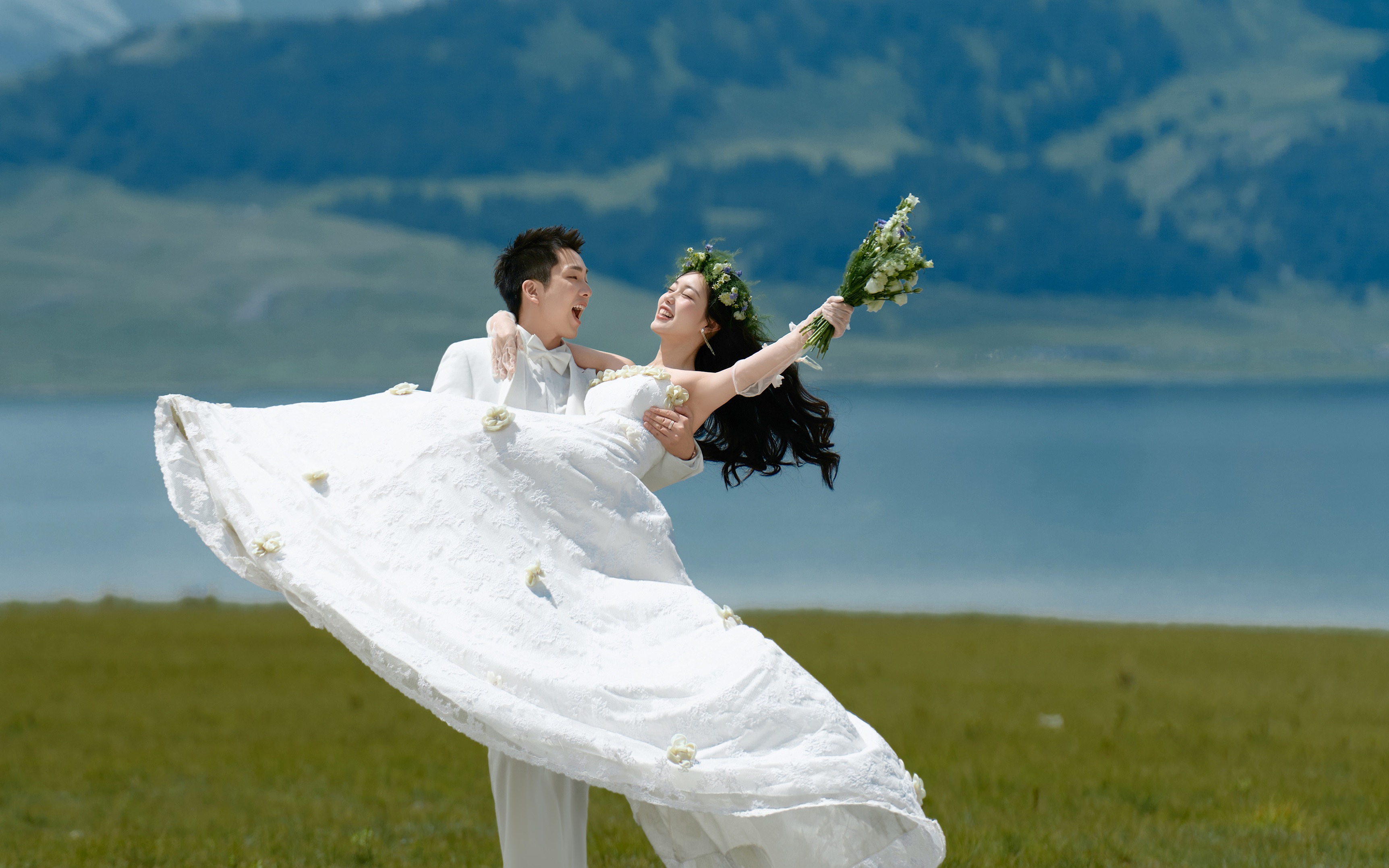 新疆婚纱照客片 | 自然、松弛、治愈的心动