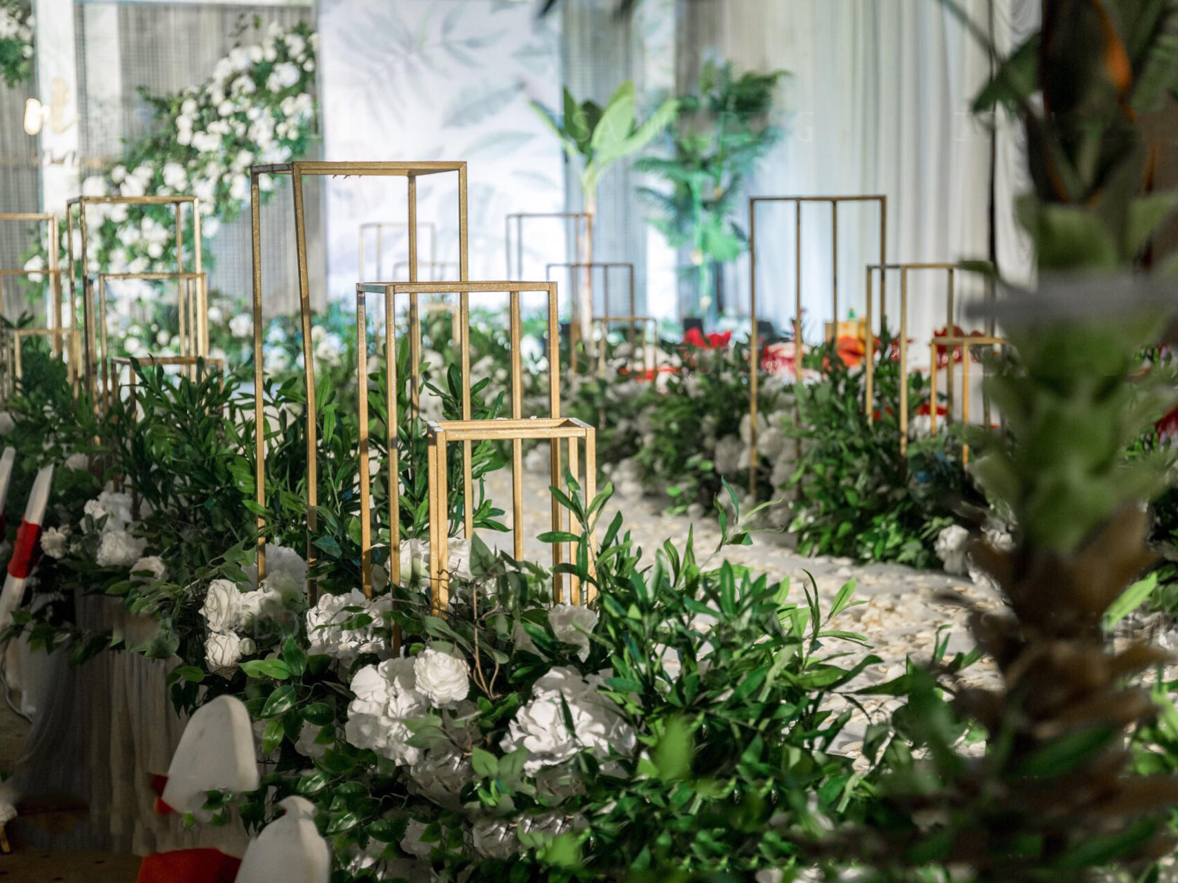 白+绿     主题婚礼套餐