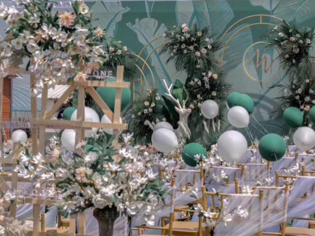 执爱创意婚典--室外庭院流行婚礼