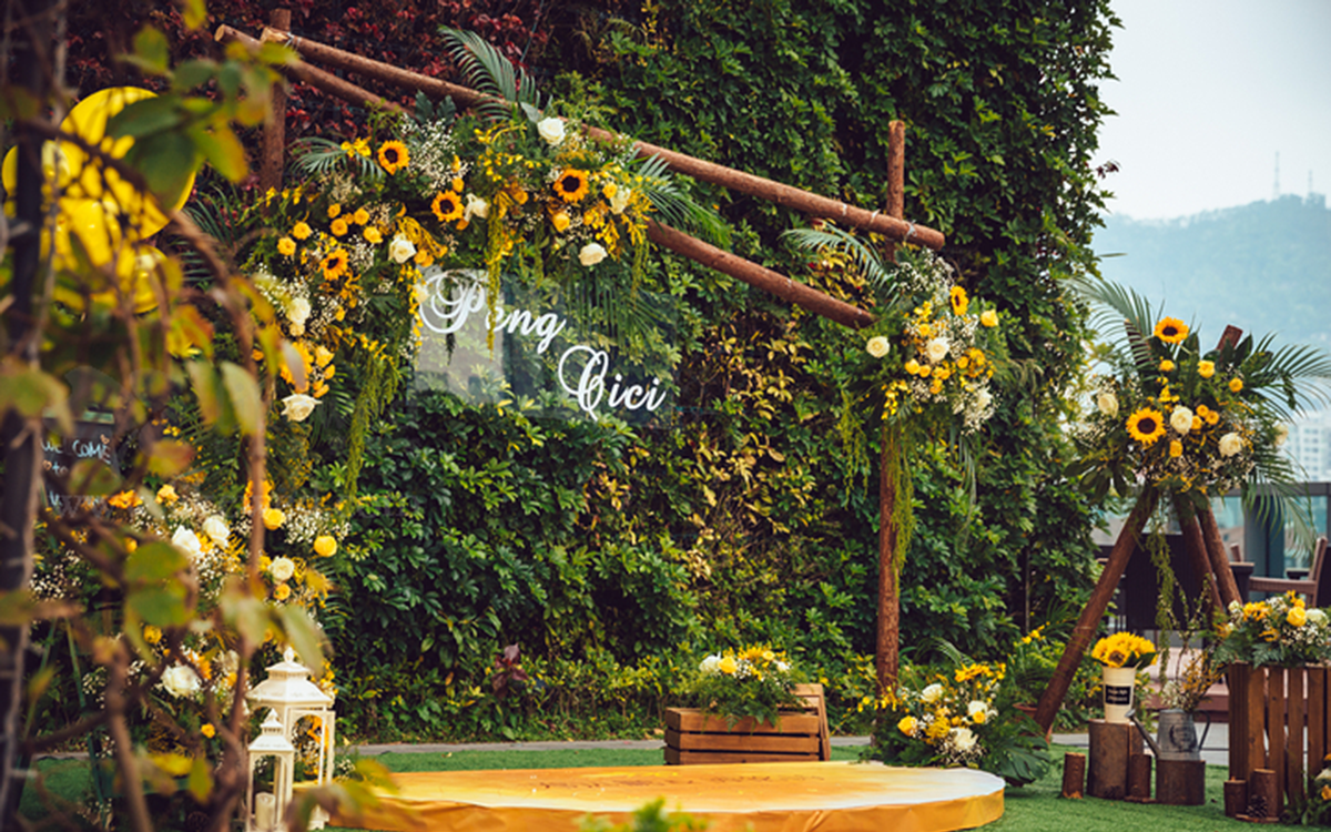 【sunflower】 户外草坪婚礼 幸福树婚礼