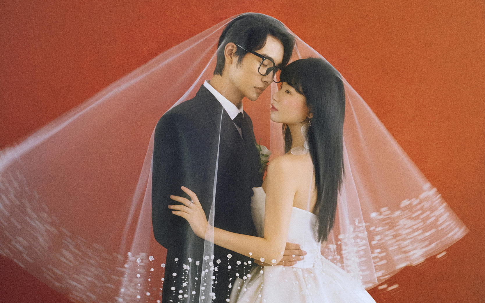  【岚卡映像】室内油画胶片婚纱照