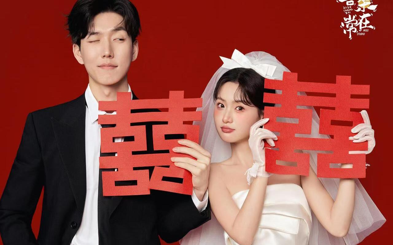 【喜嫁系列】結(jié)婚必備??復(fù)古紅底婚紗照每一張都好