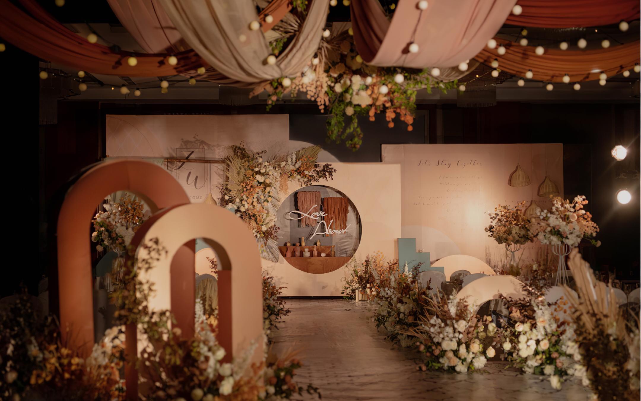 淮南喜来也焦糖色梦幻婚礼