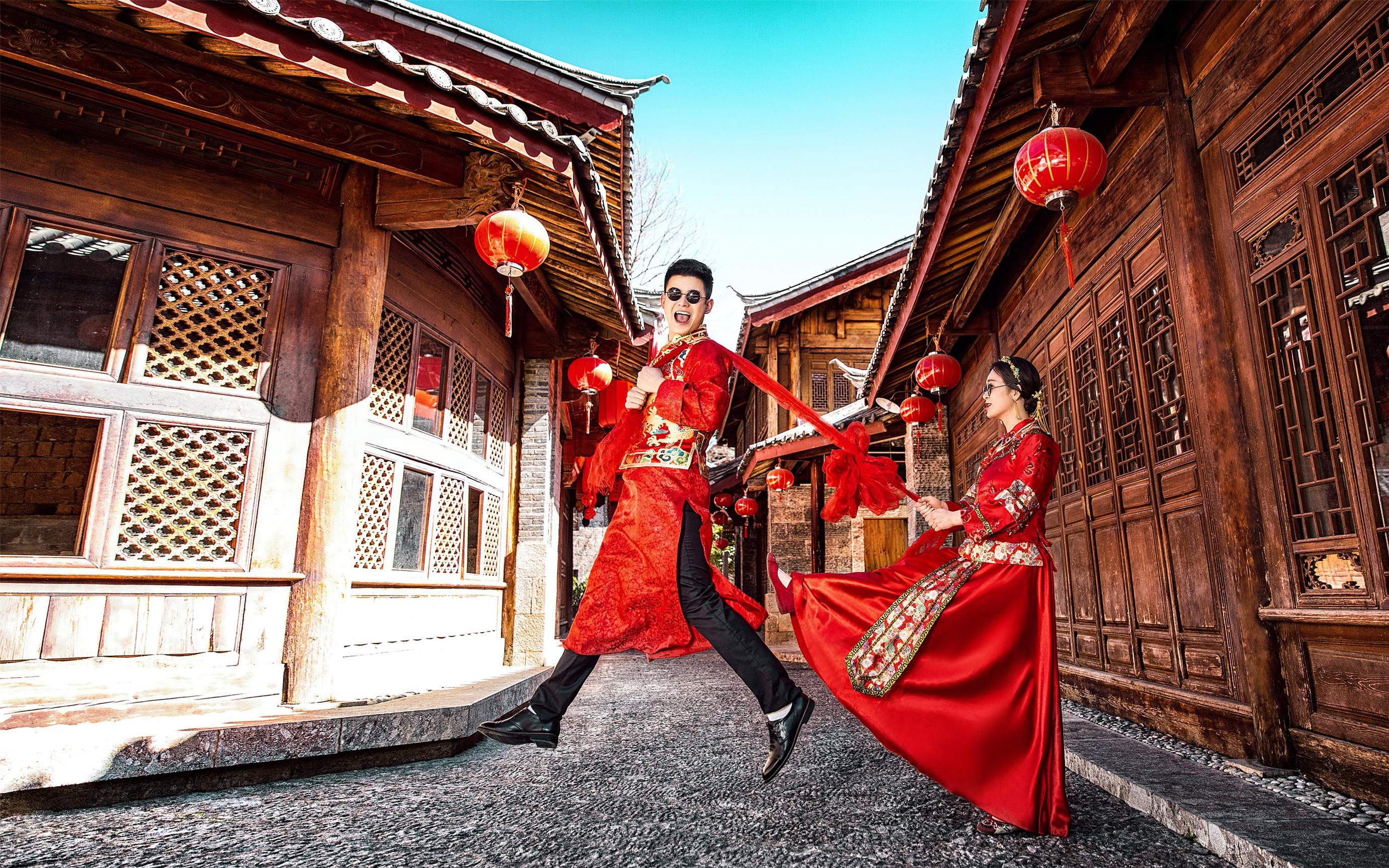 大理3天2晚特色+8服8造+天镜阁海边+多拍多送