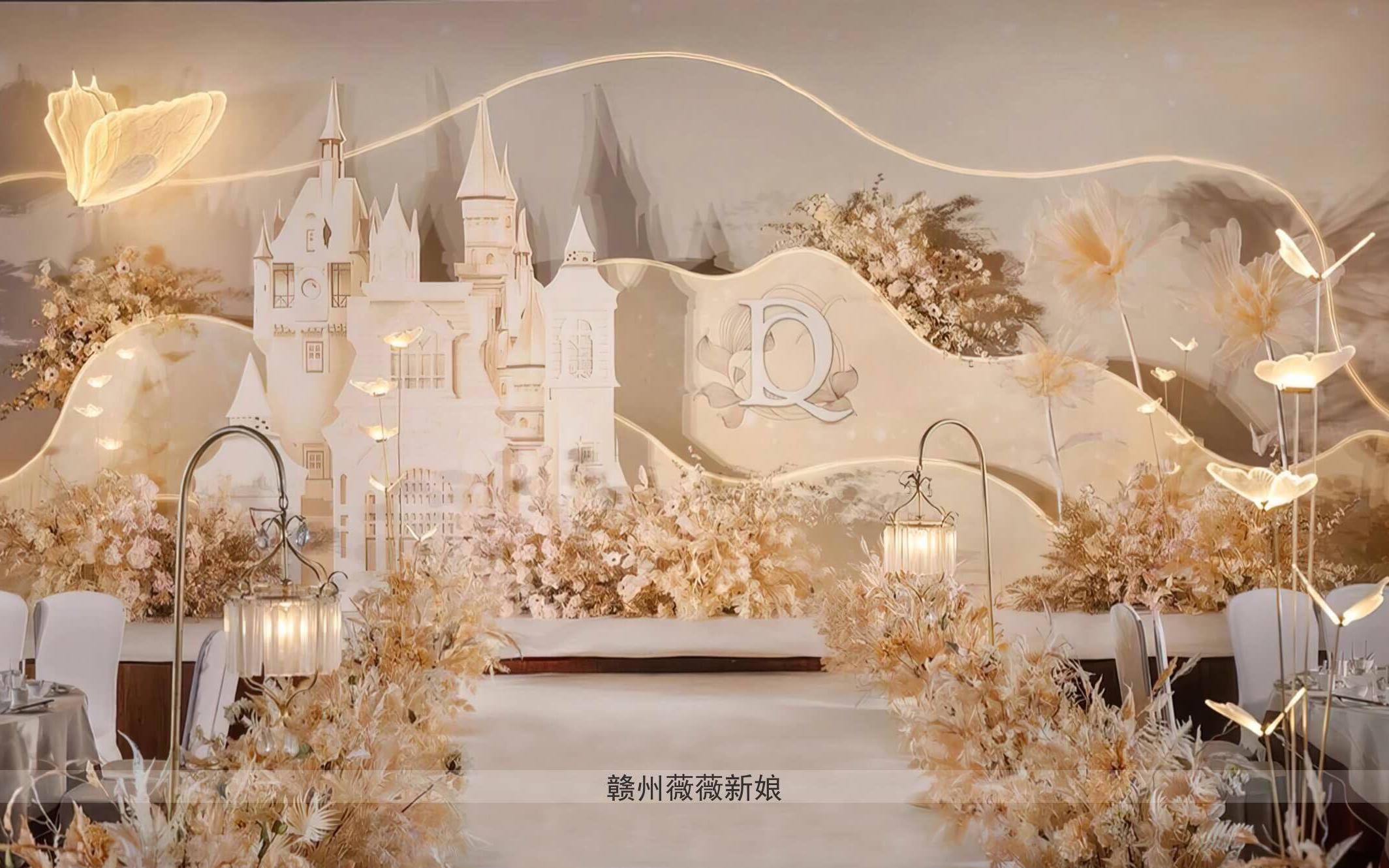【人气】喜结连理婚礼布置套餐