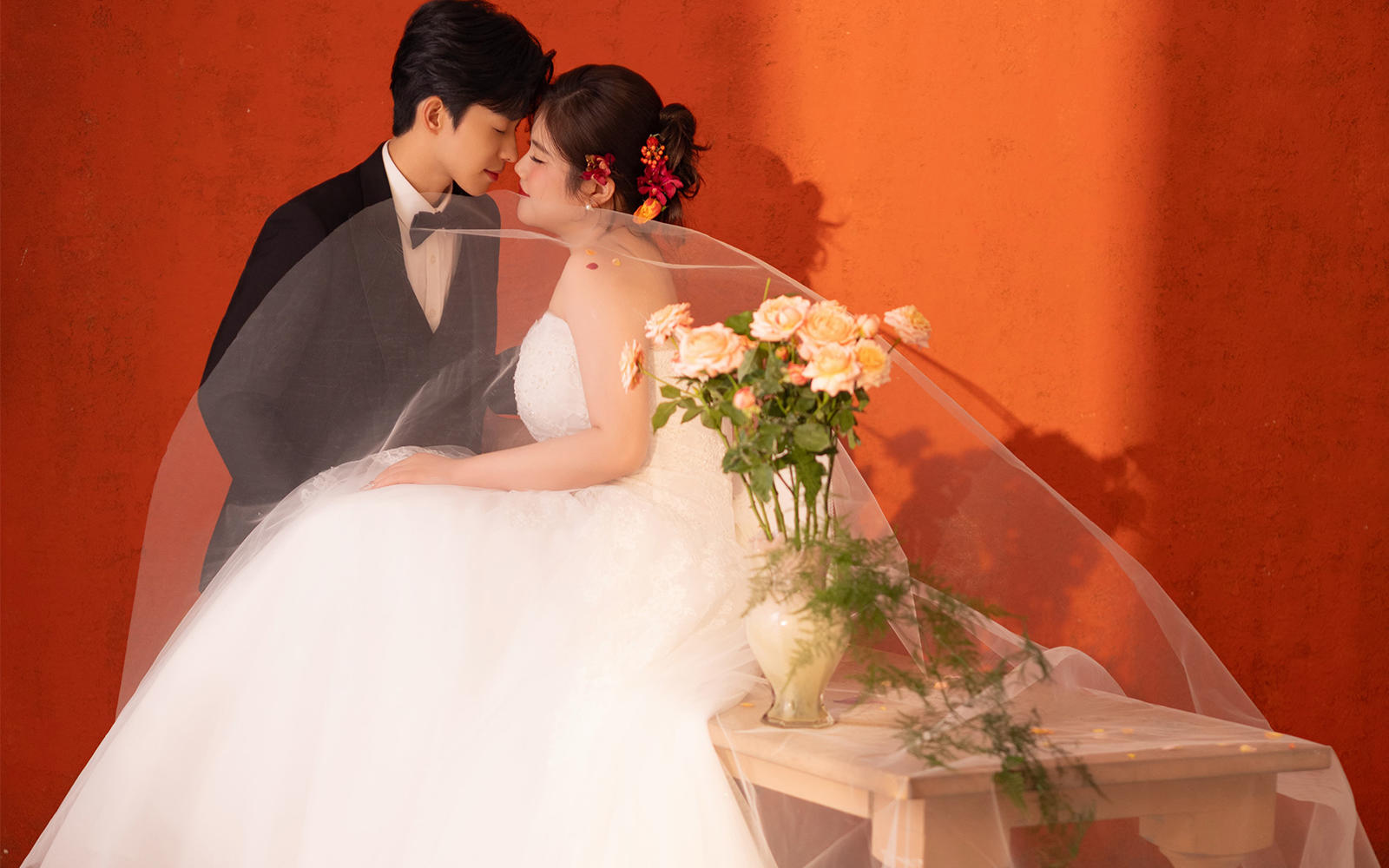 【大码胖MM婚纱照】不用减肥的婚纱照