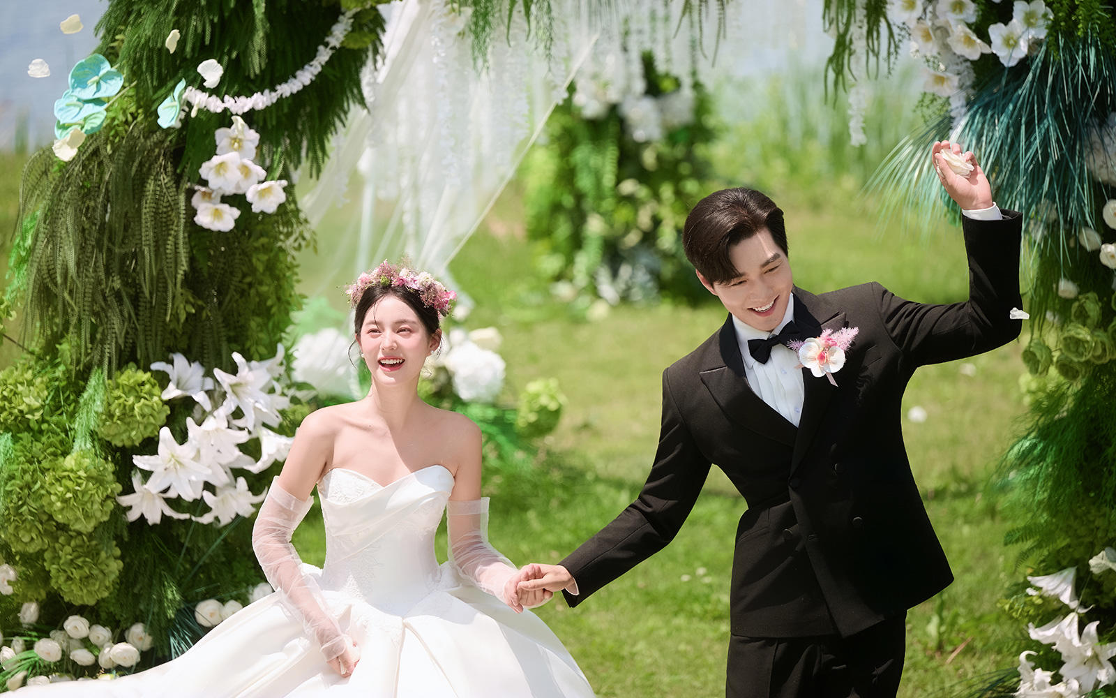 湖畔森系婚纱照 ❤如掉进童话里的一天