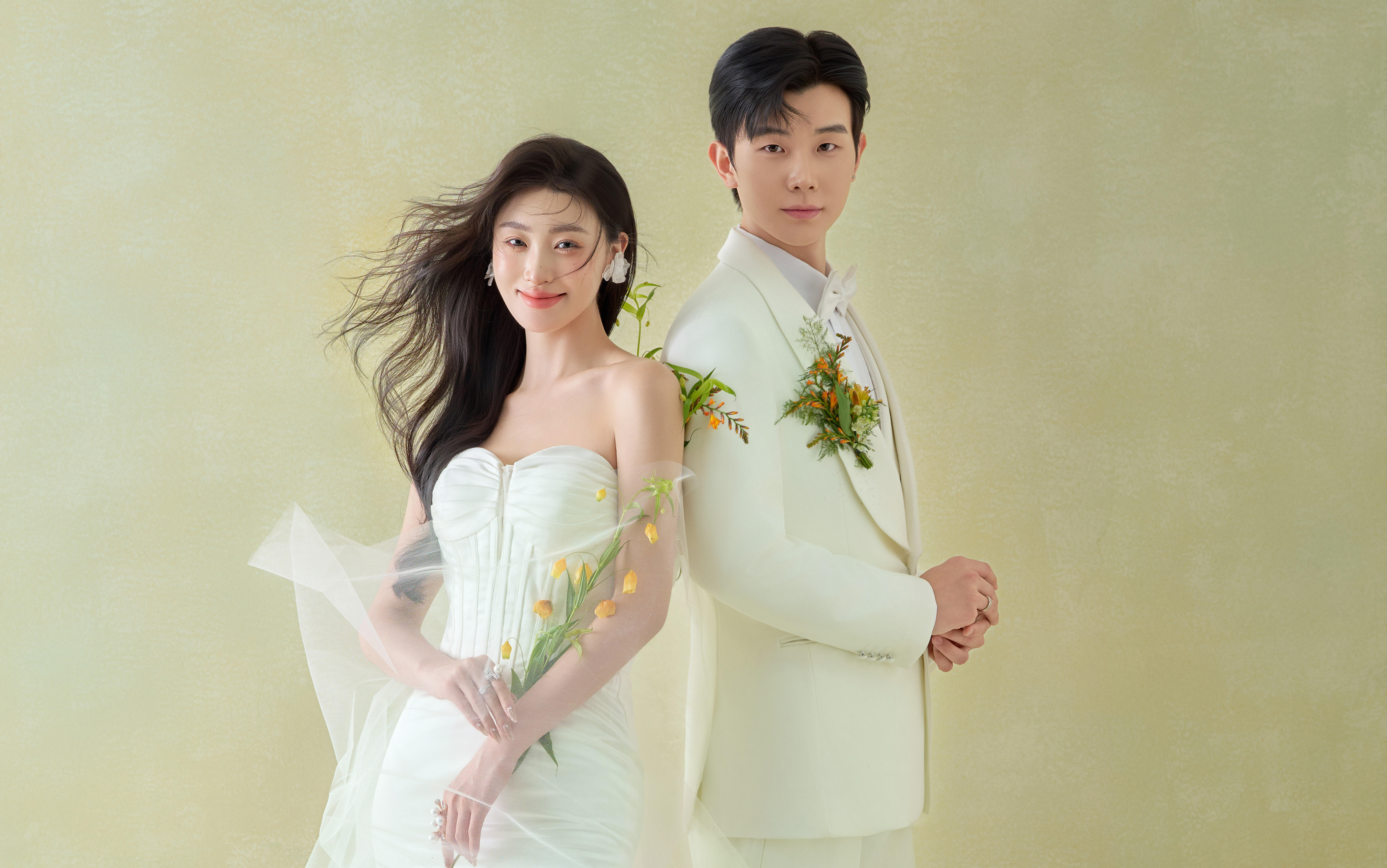 【主紗婚照】暖系氛圍拉滿，每一幀都是甜度超標(biāo)答卷