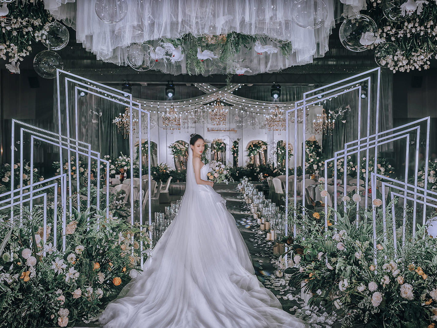 【金百合】白绿韩式小清新婚礼