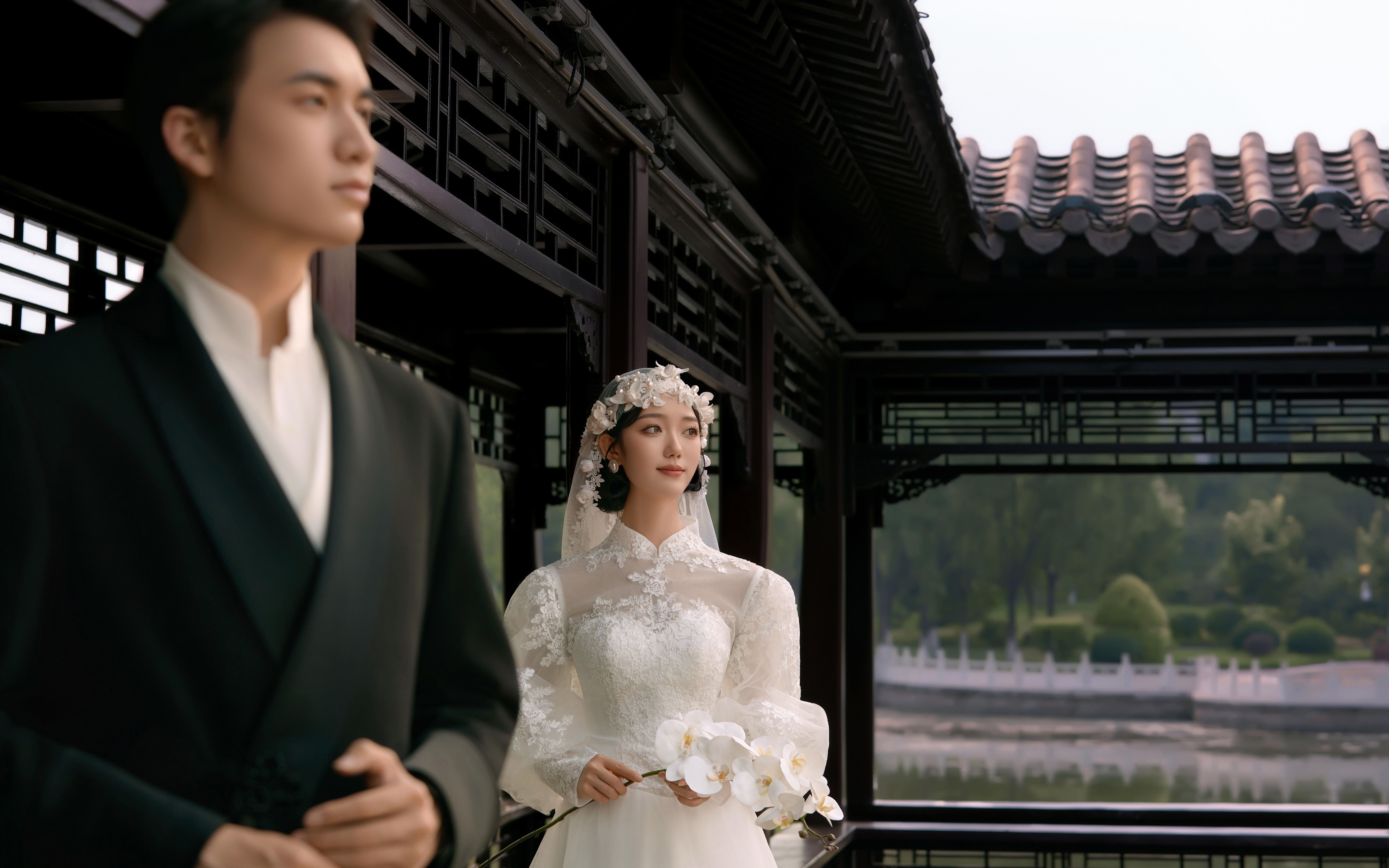 寶子們!婚紗照就選園林風(fēng)真是美翻了