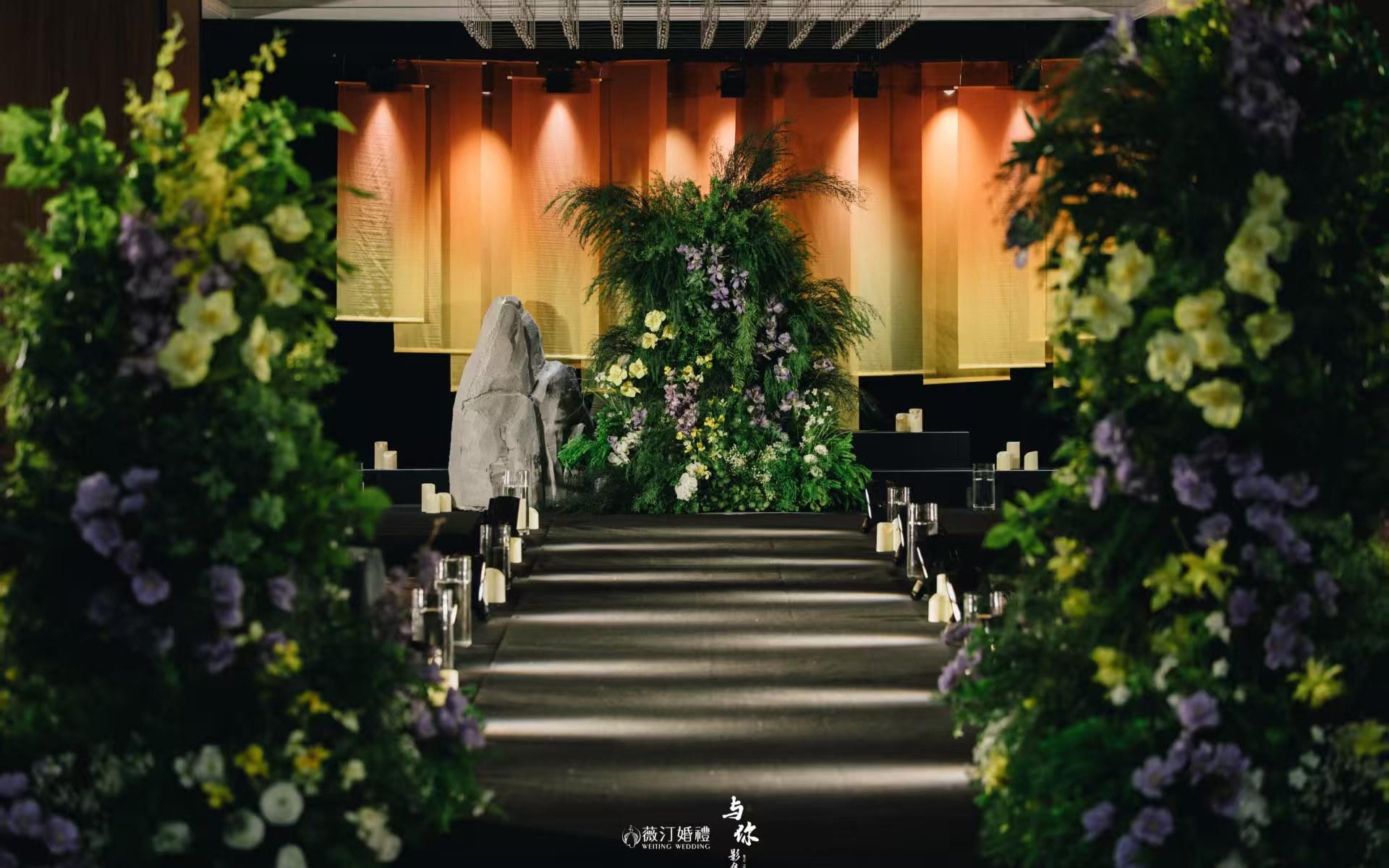 落日余辉小众婚礼