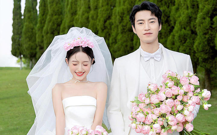 必拍的森系結(jié)婚照少女感滿分