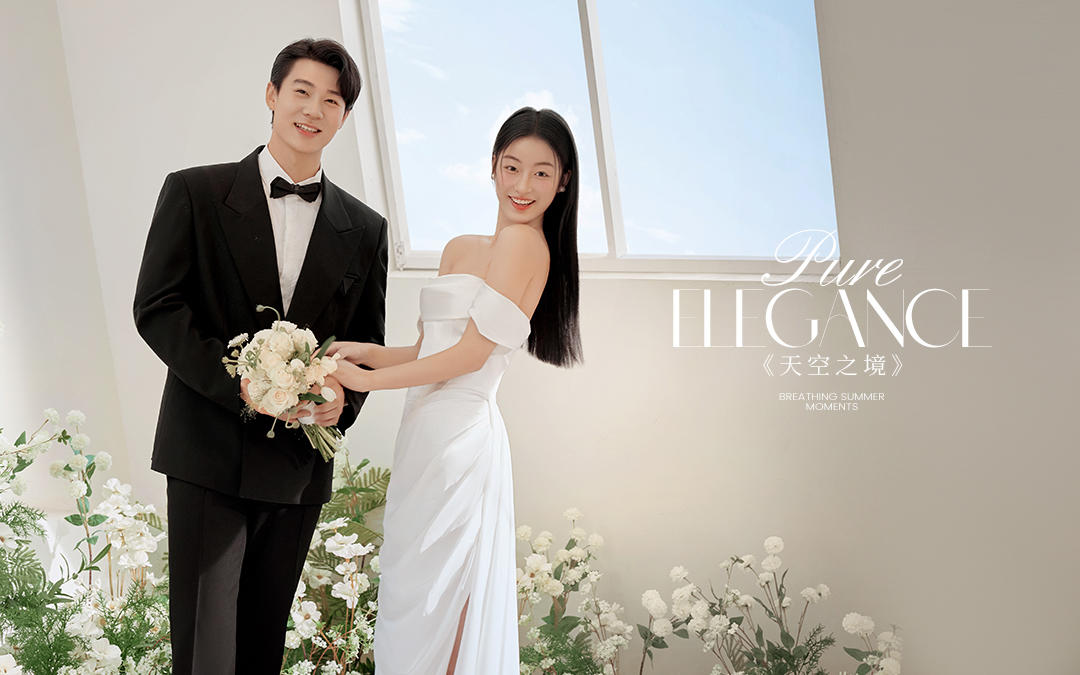 室内韩系 | 超减龄的小清新婚纱照，真的好温柔！