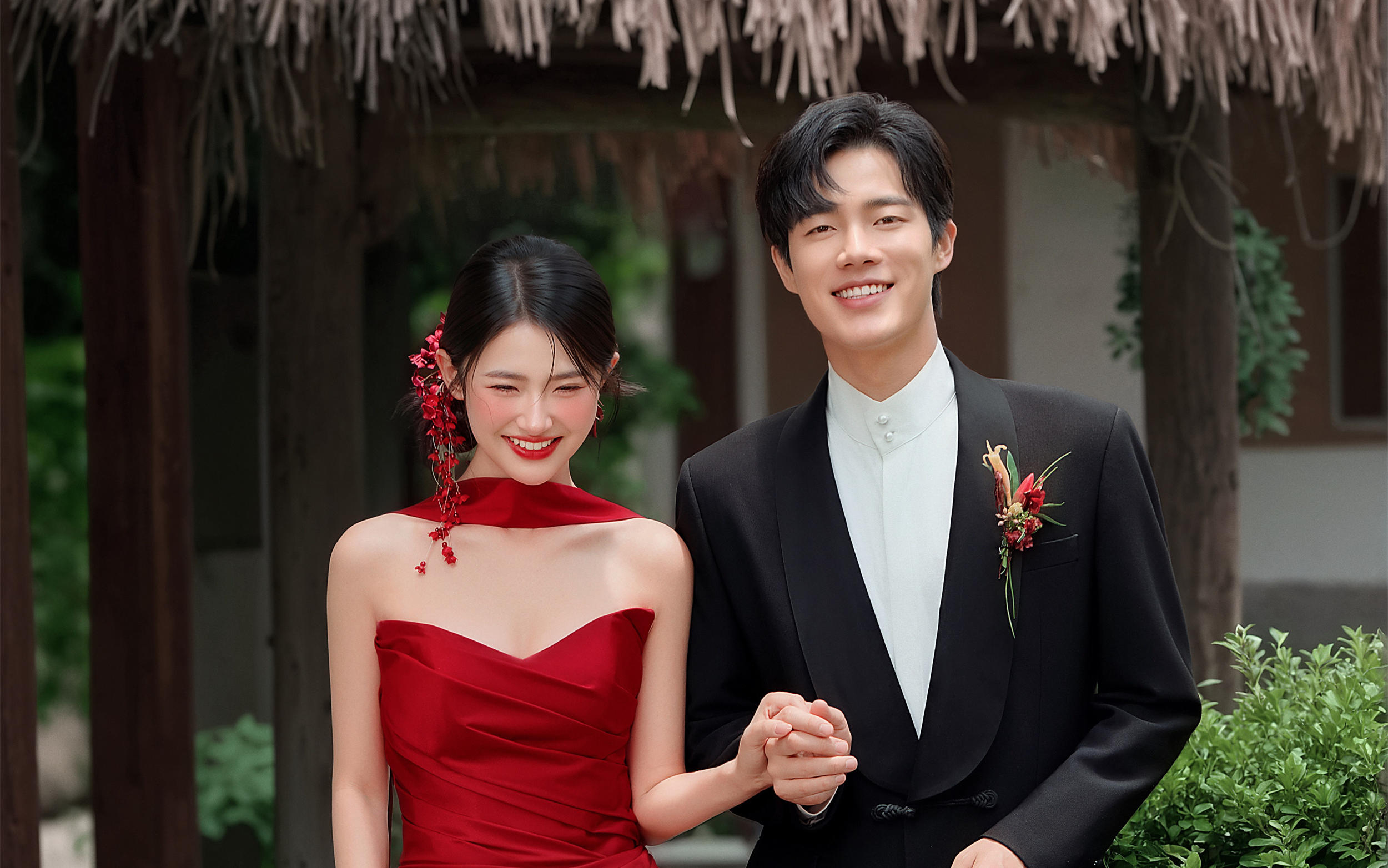 美到骨子里的东方美学🍃园林新中式婚纱照