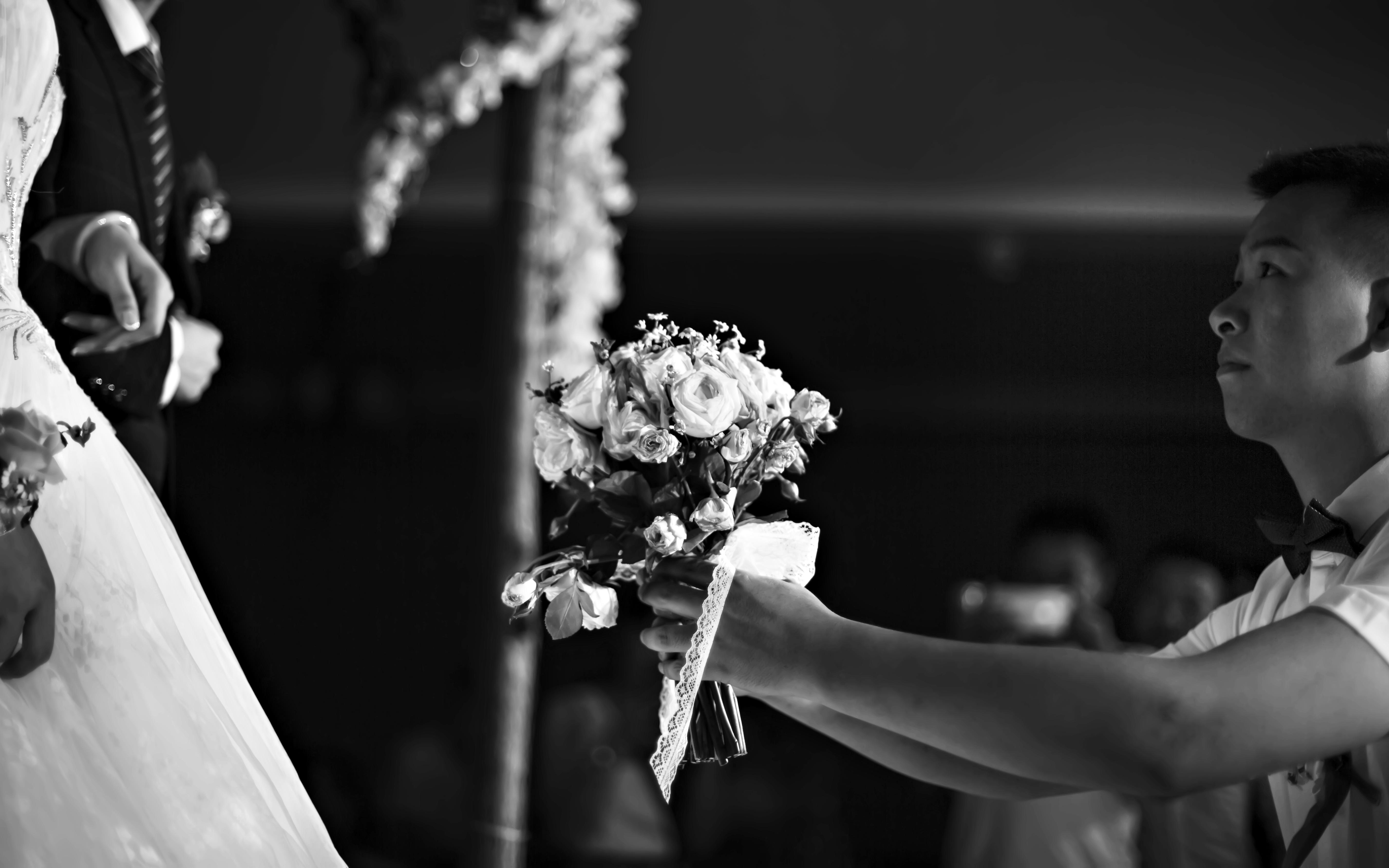 深绿调婚礼        