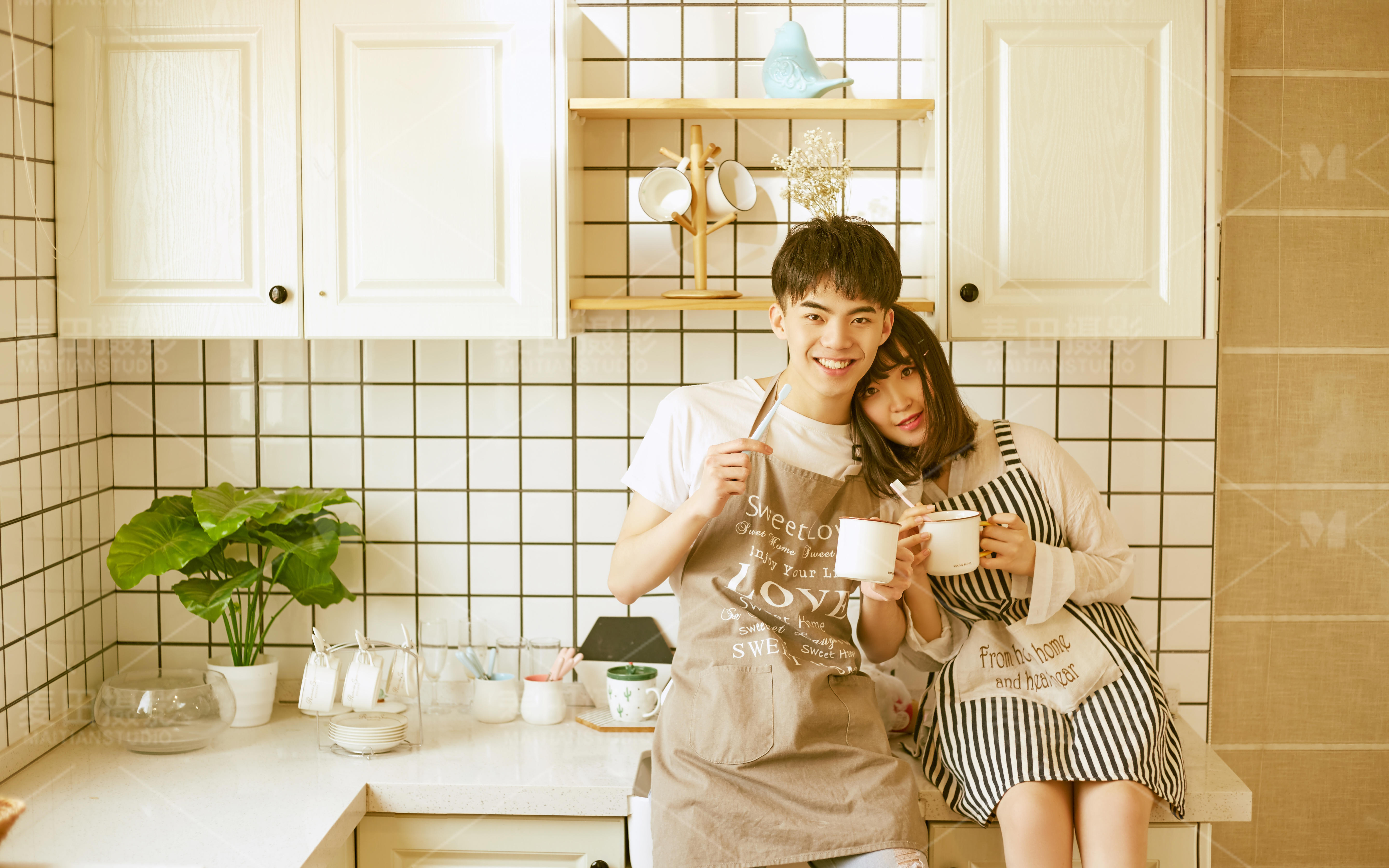  麦田摄影100%真实客照  