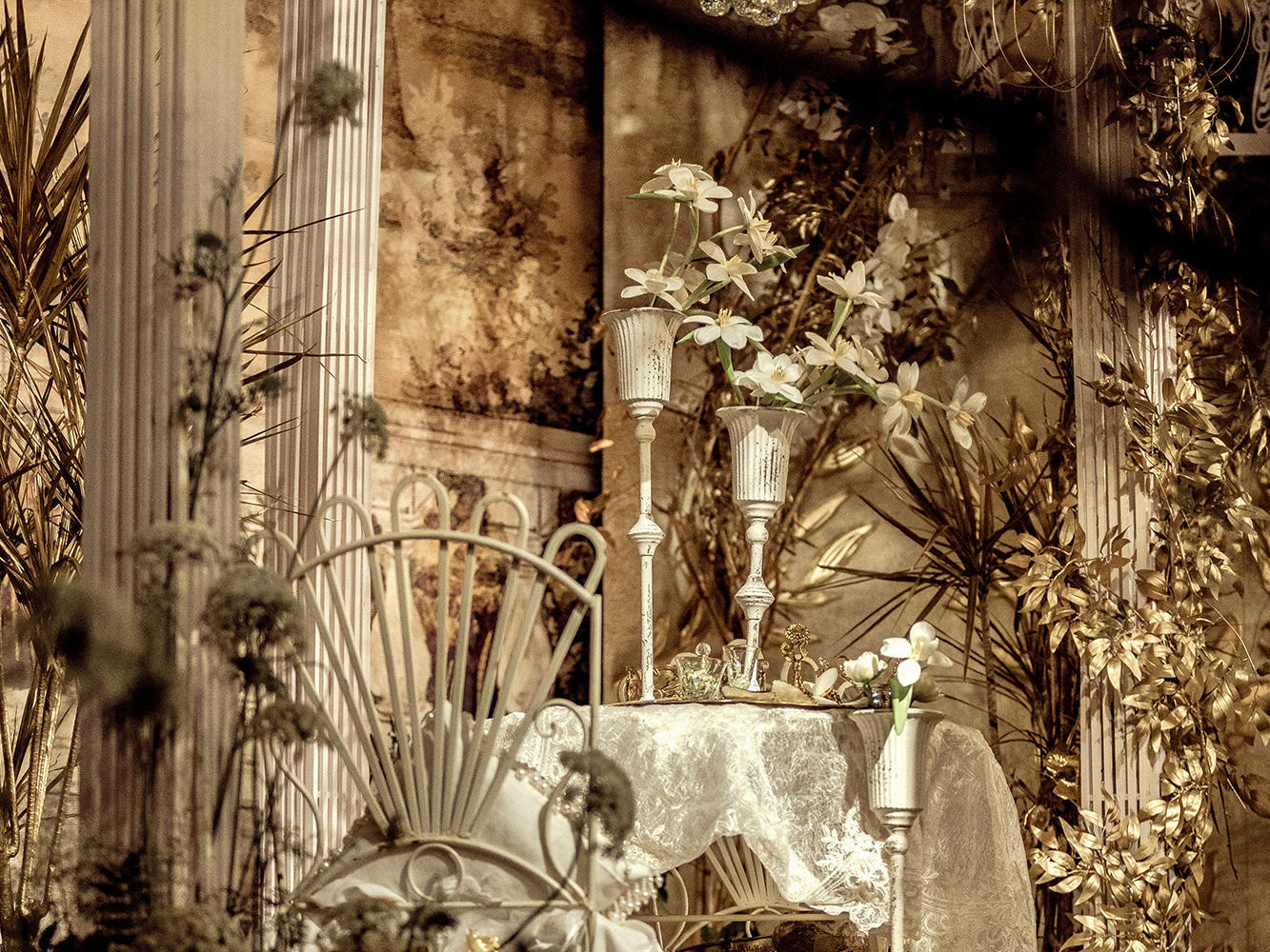 欧式城堡含人员&香槟色奢华中式婚礼·城堡婚礼