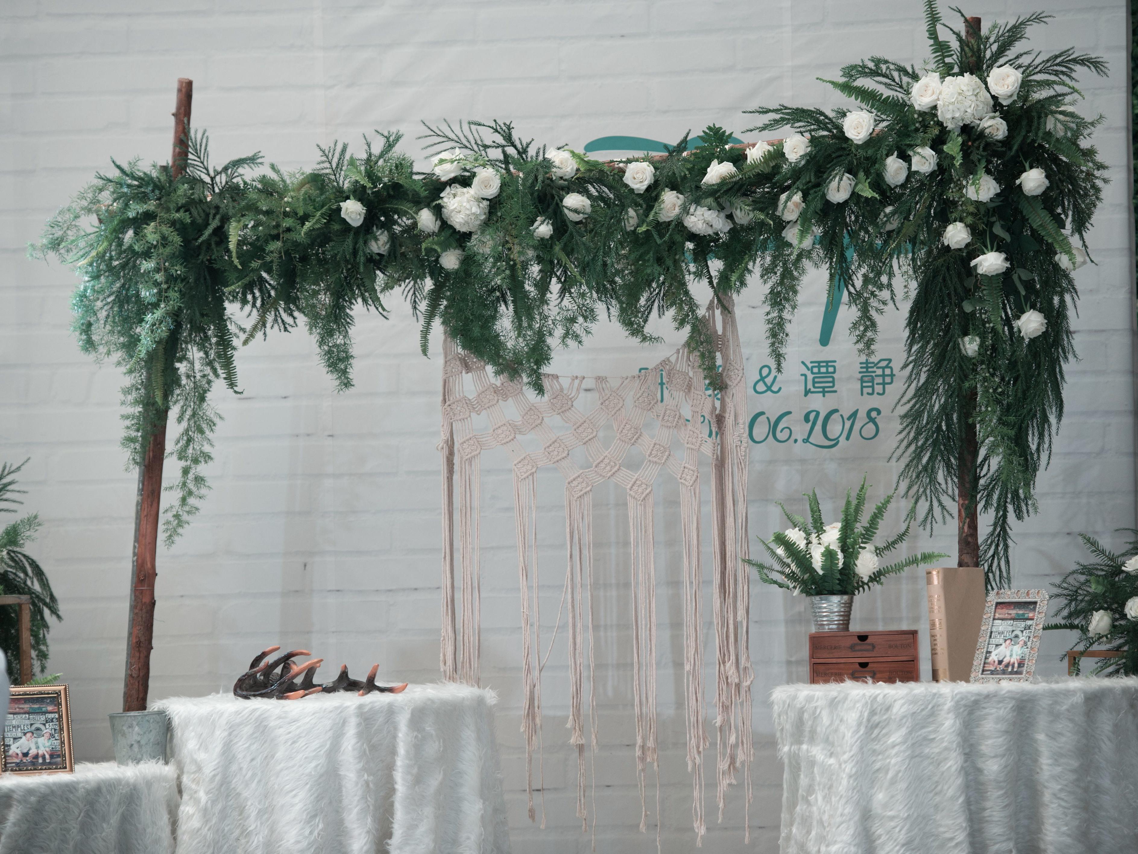 素格婚礼 简约小清新婚礼