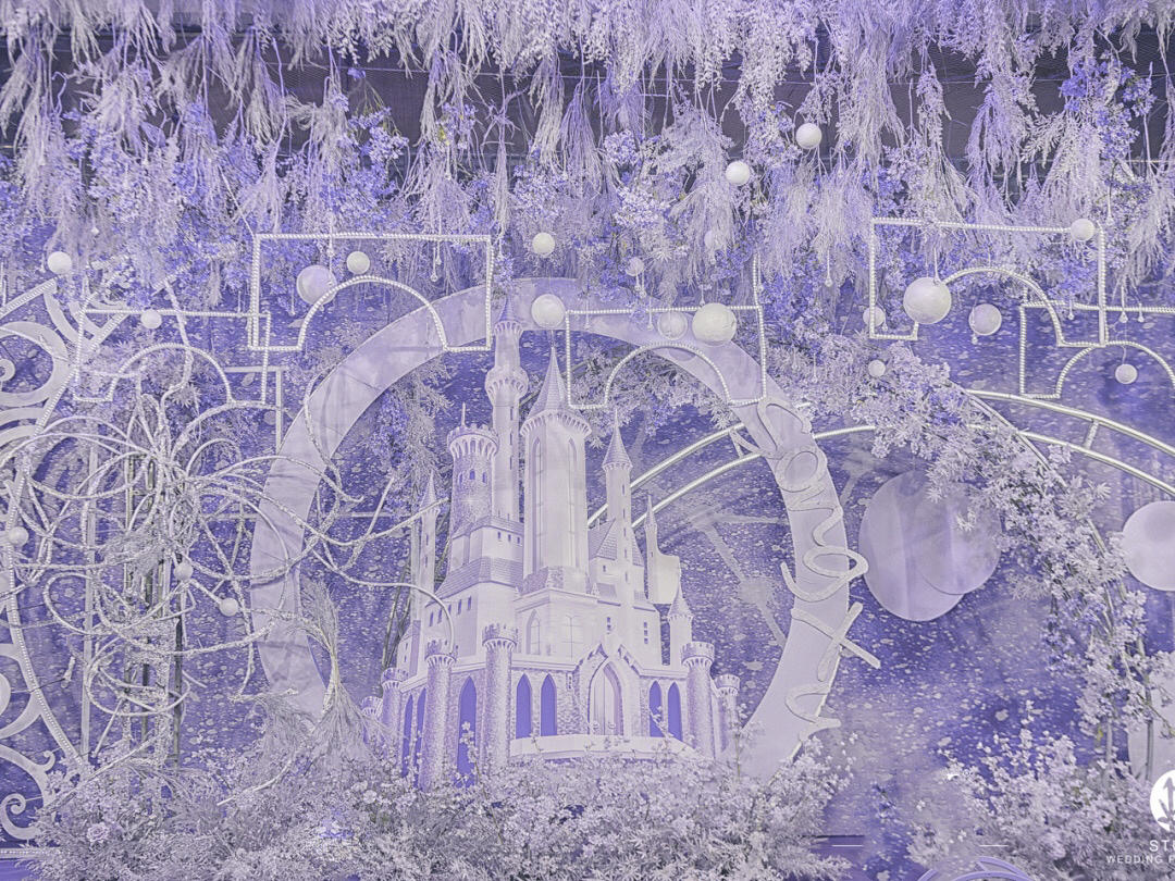 【超高性价比】LED大屏幕+背景婚礼