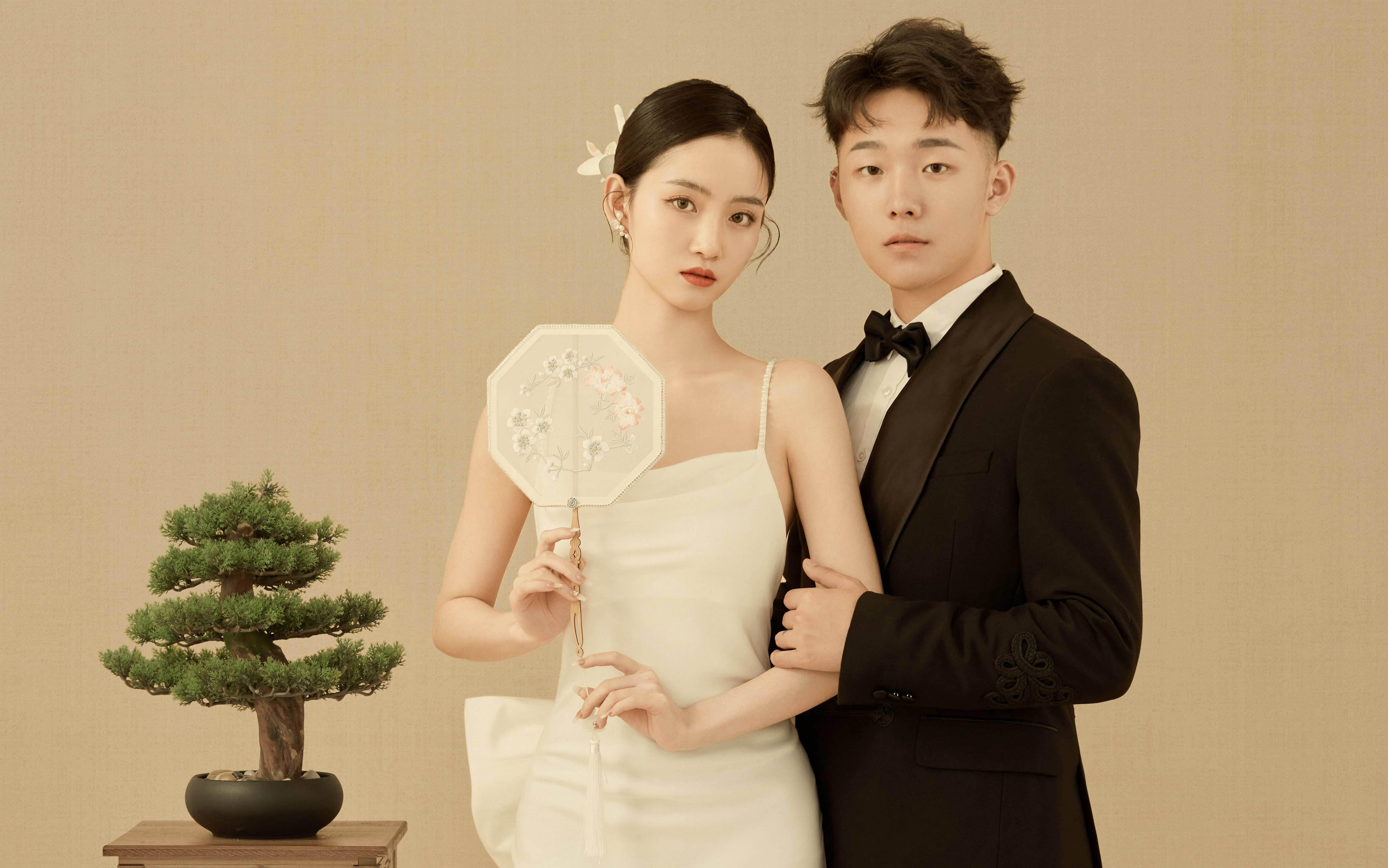 复古工笔画，种草无数次的国风婚纱照