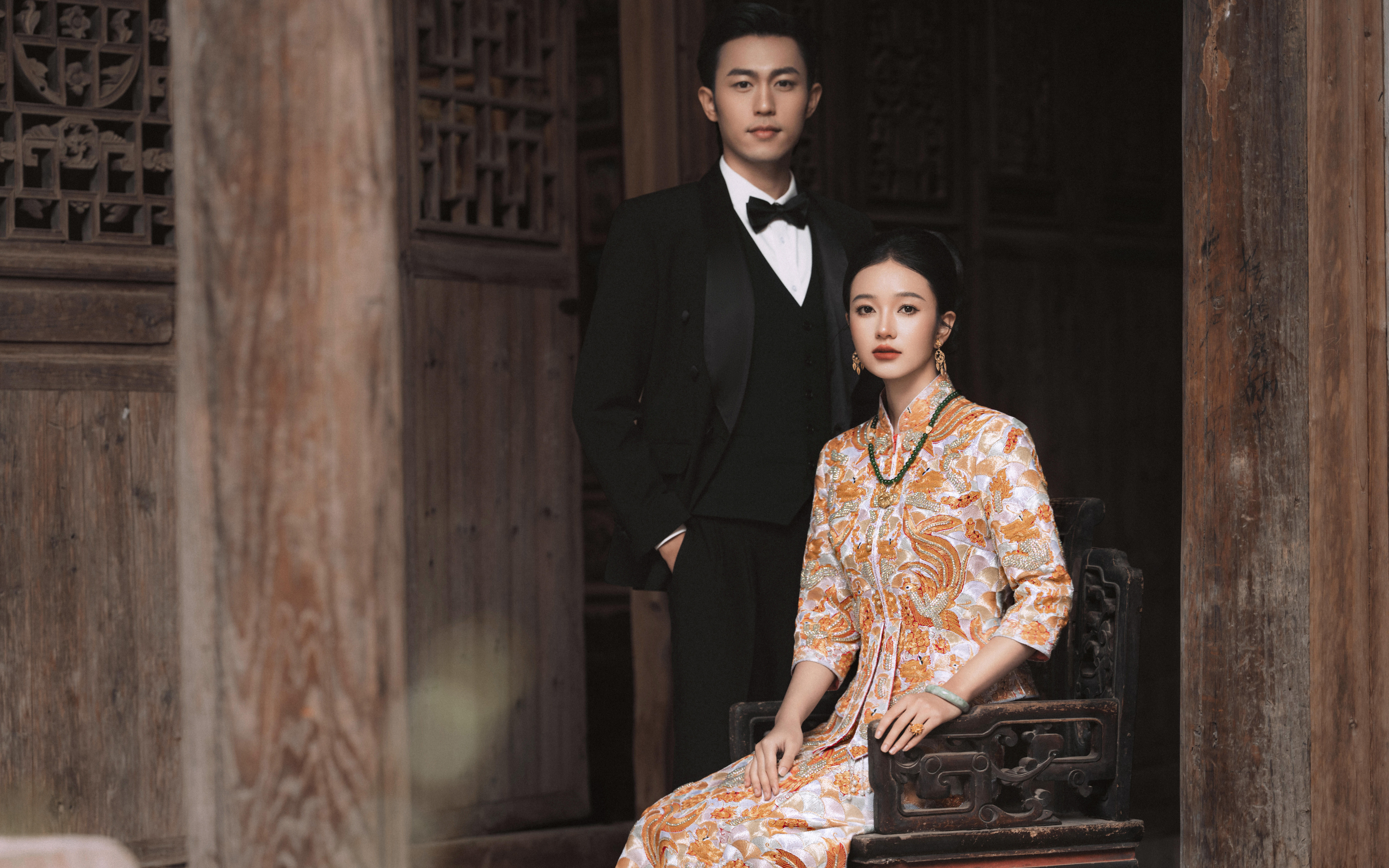 新中式園林婚紗照｜感受中式的古韻風(fēng)華??