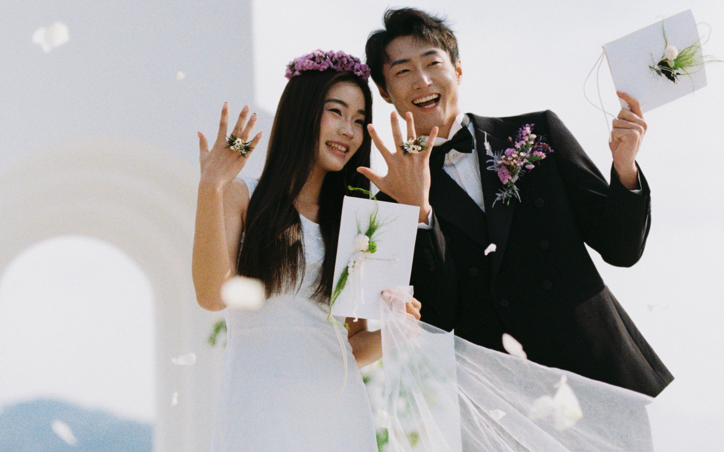 我把婚礼现场搬进婚纱照了‼️仪式感太绝了😍 