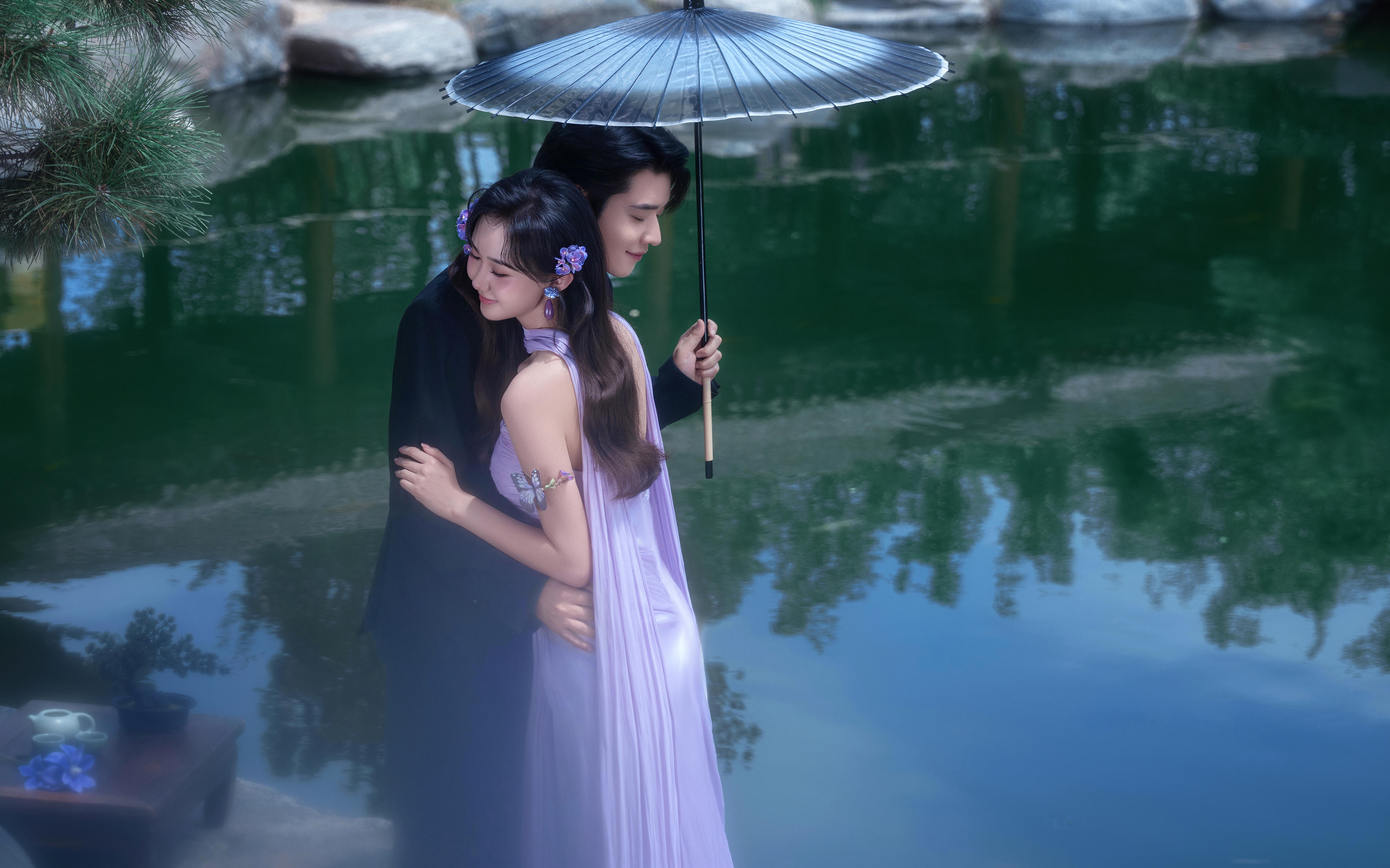 紫气东来💜 被问爆的紫色新中式美到窒息