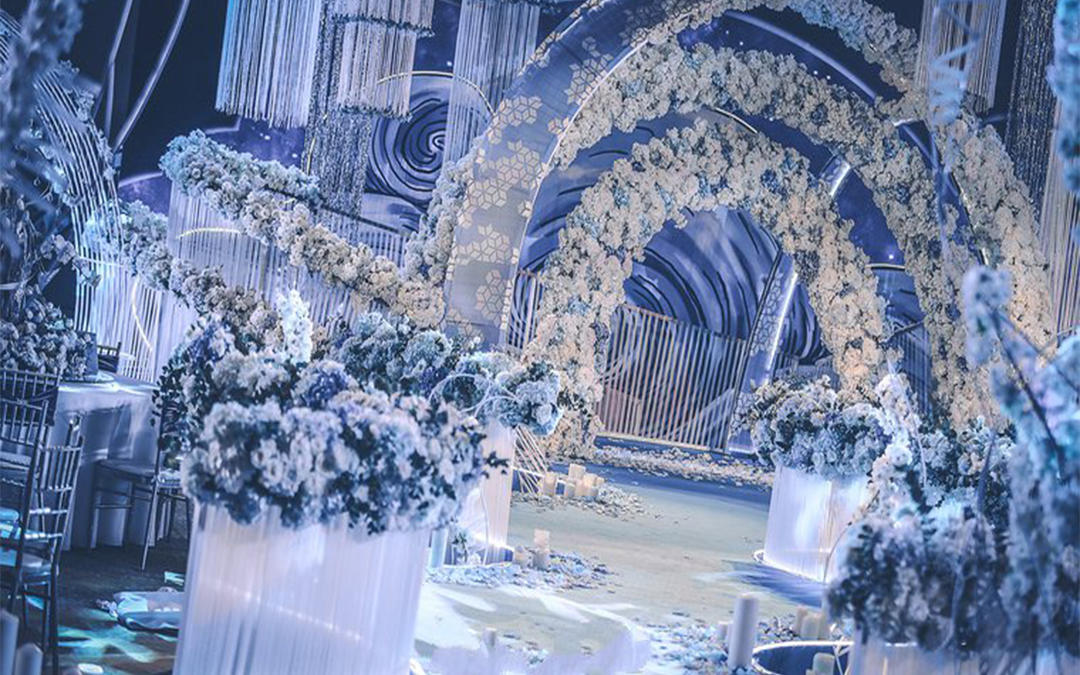 个性创新型海洋风婚礼《最美人鱼公主》