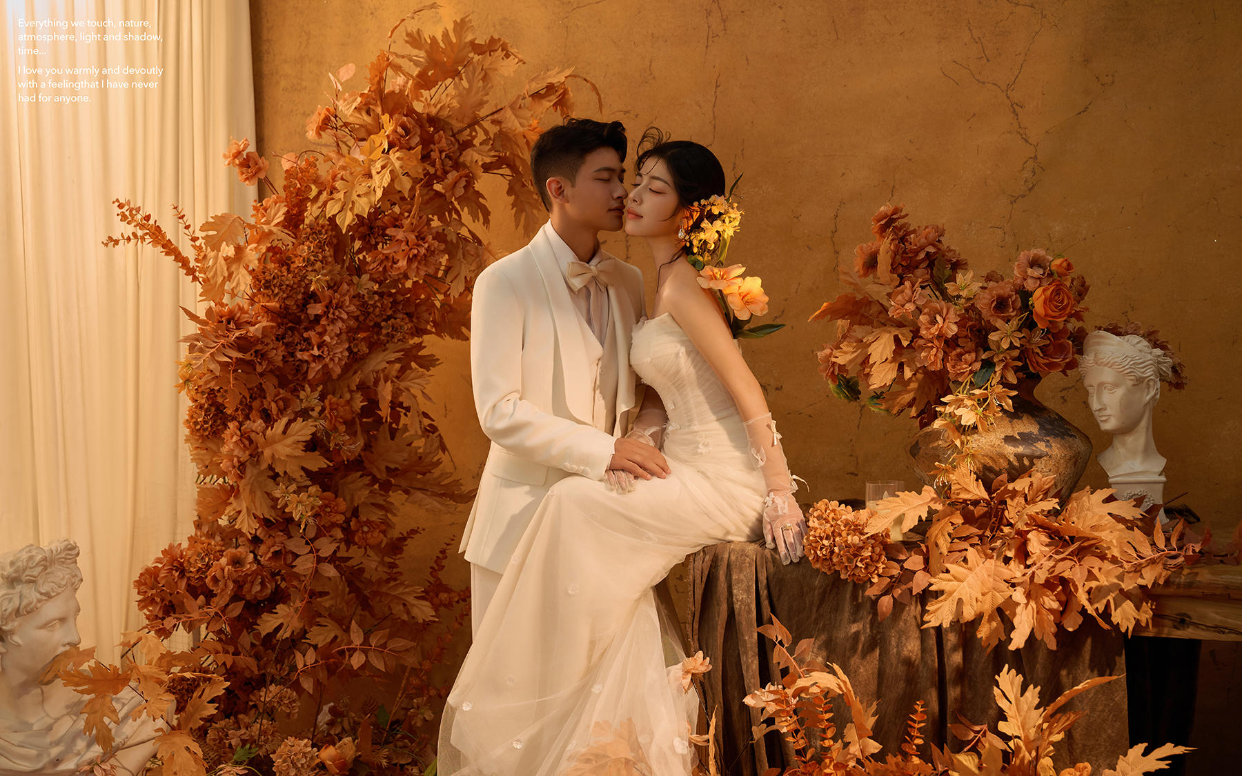 【真实客片】油画婚纱照丨张朗  & 夏龙莹