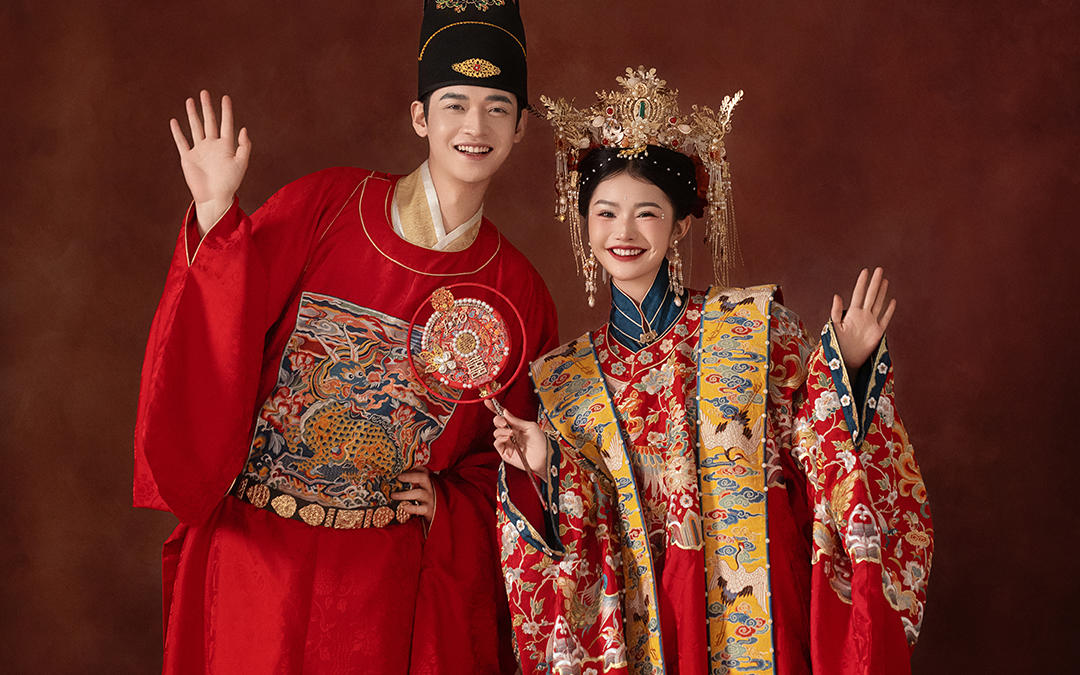 【西北龙研发】素人拍也超出片的汉服婚纱照
