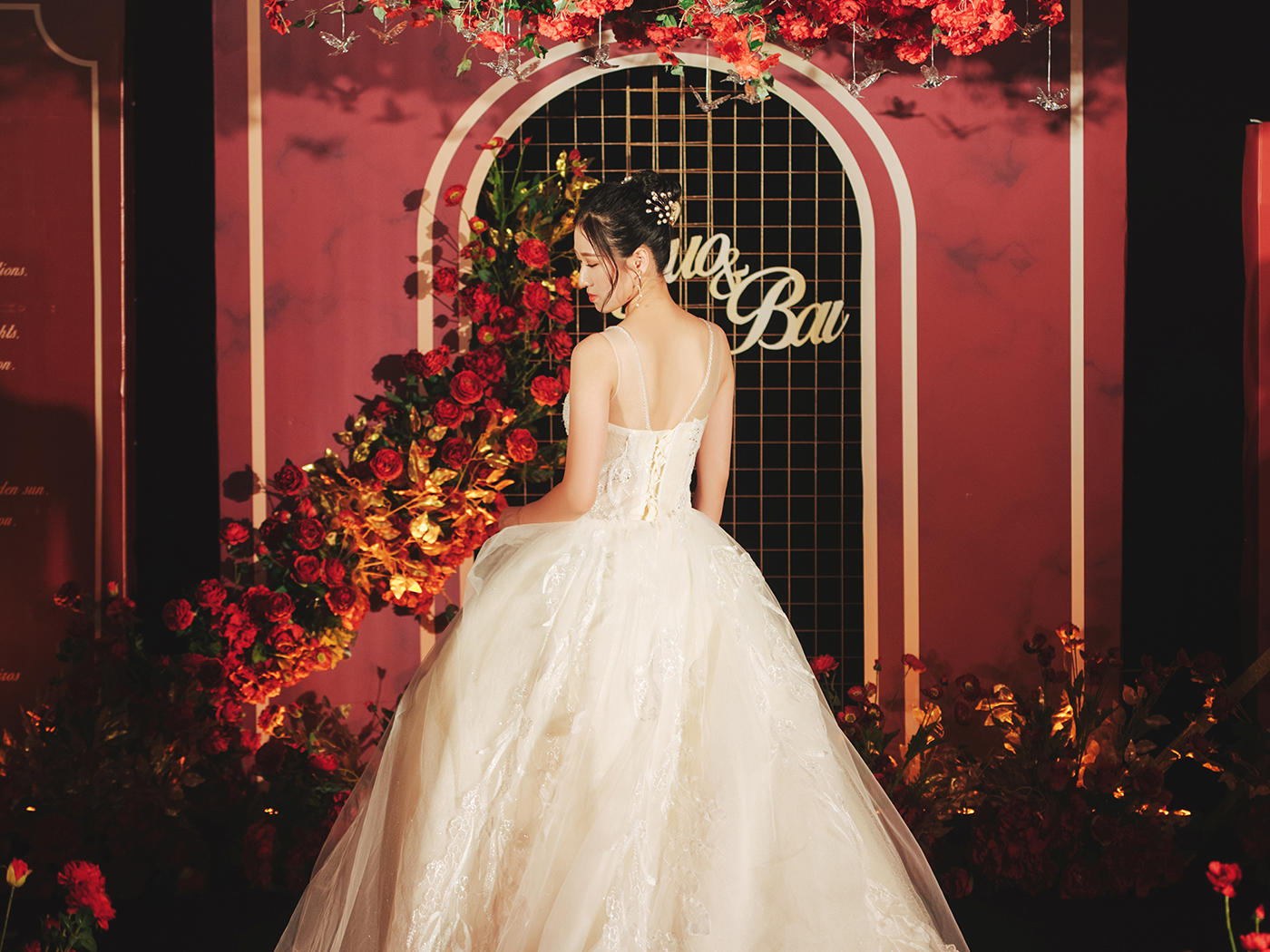 梵希·轻奢婚礼 #黑红金复古大气￥17800