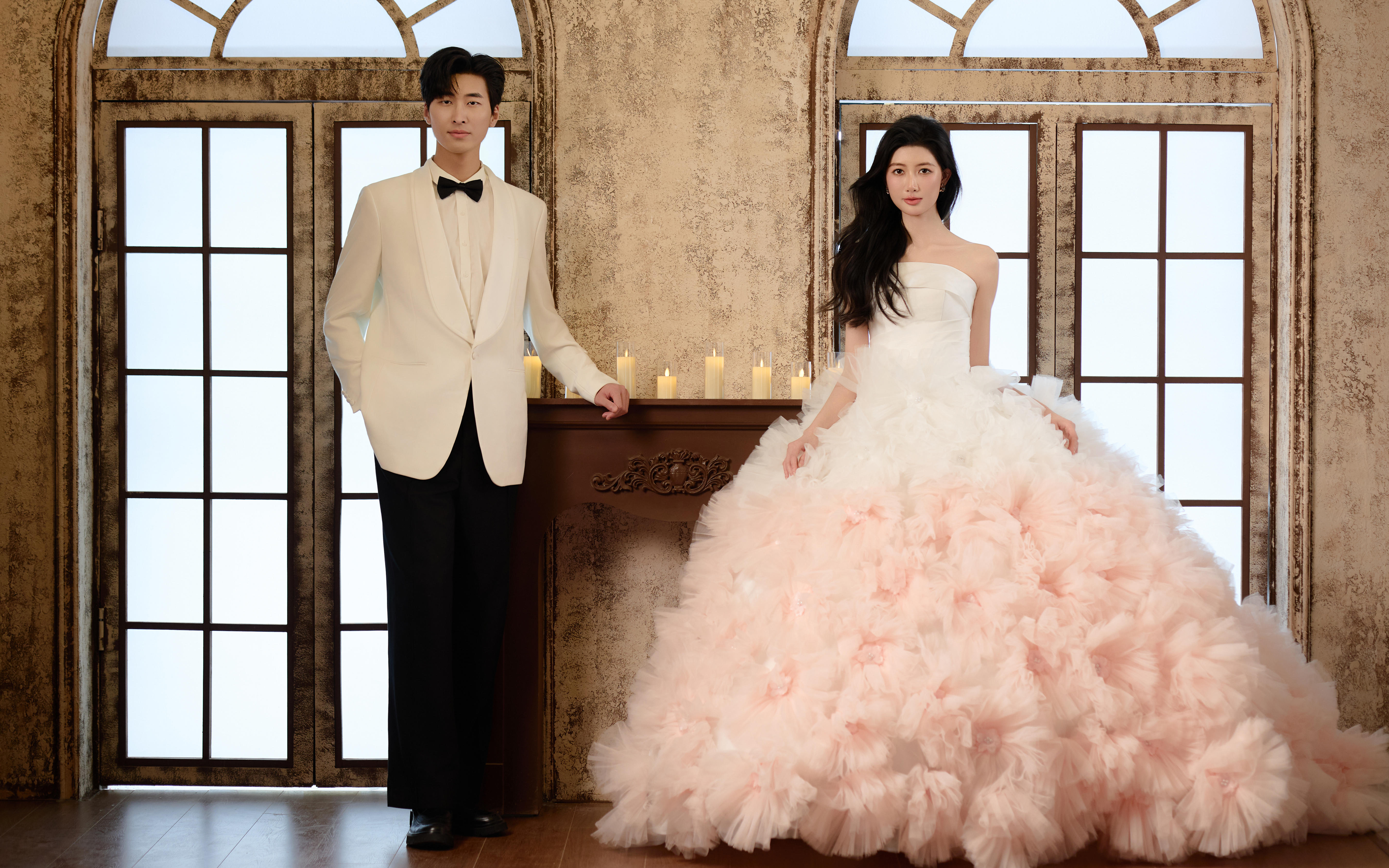 再选一次！还会选欧式宫廷风婚纱照