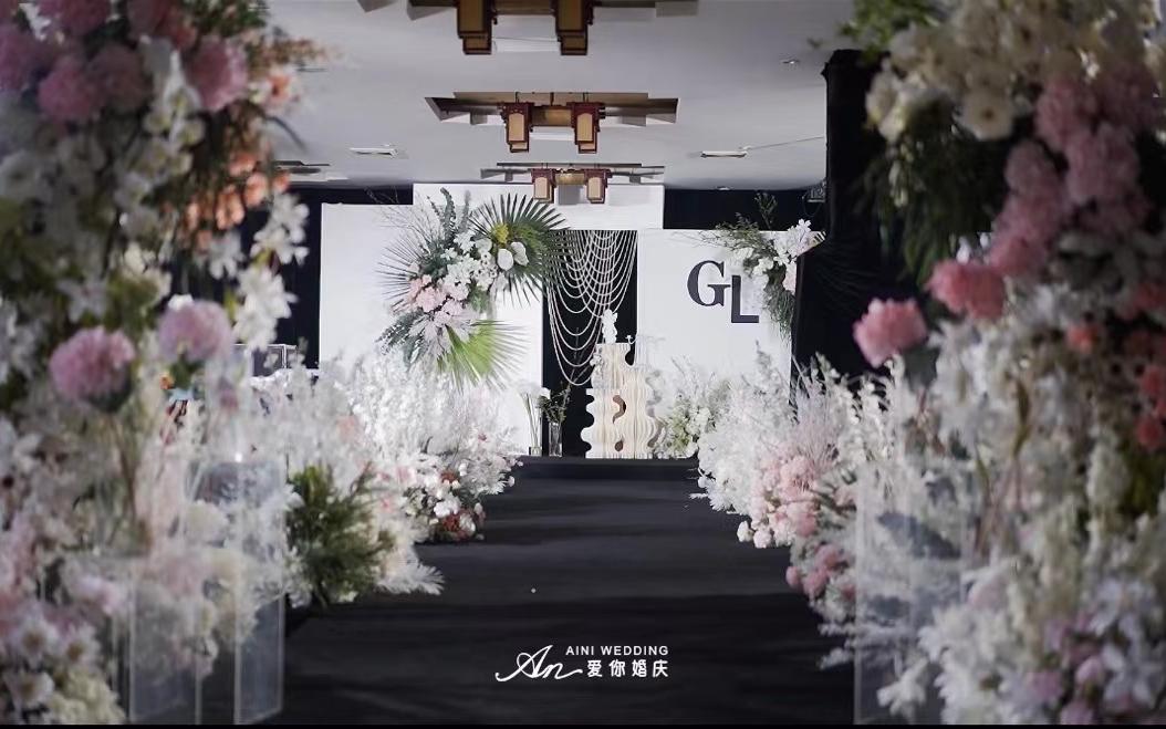 韓式婚禮  布置前后對比