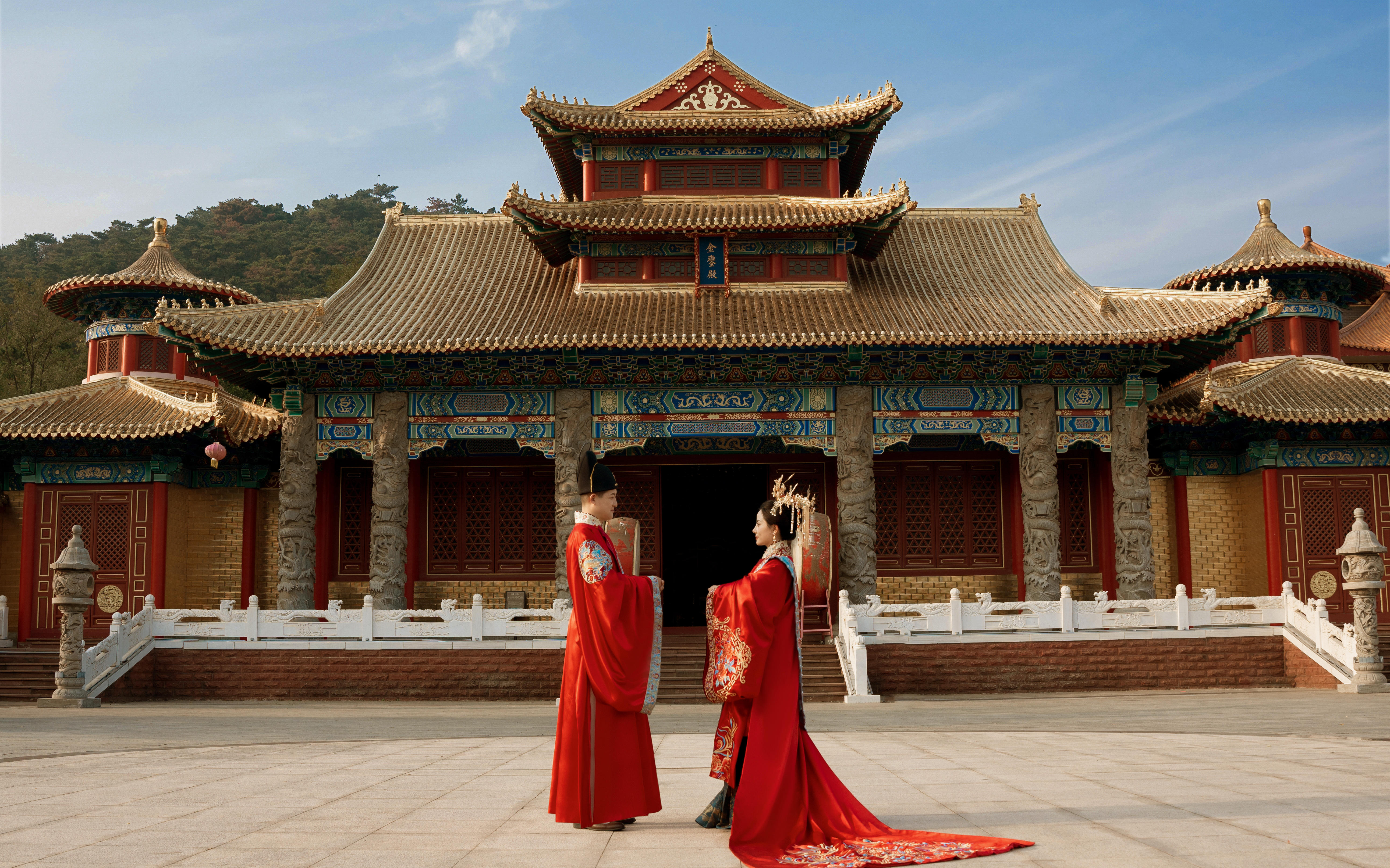 汉服婚纱照，穿越千年的浪漫瞬间