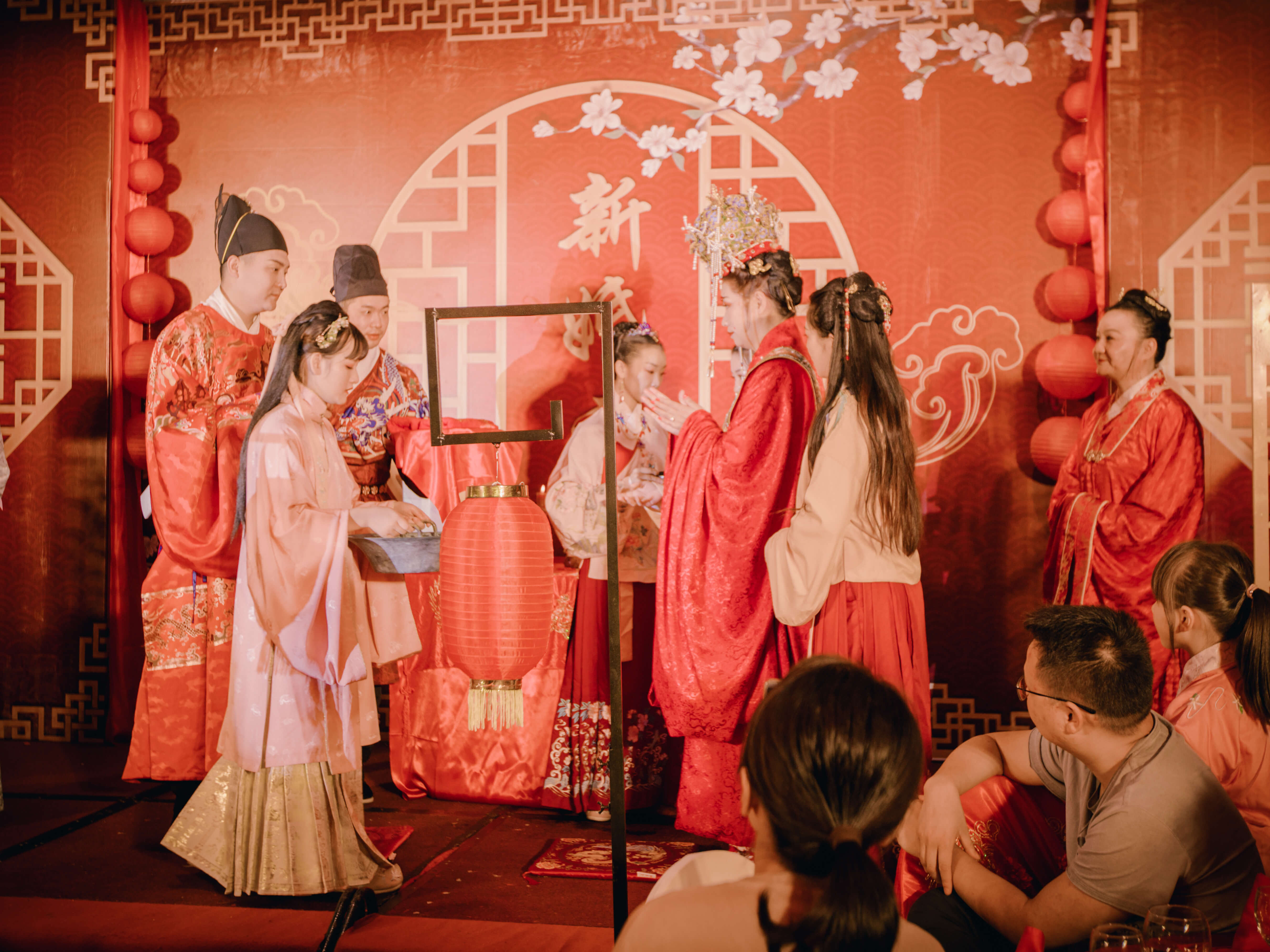 乾塘墨府汉婚大典复原明制大婚经典版九道仪式