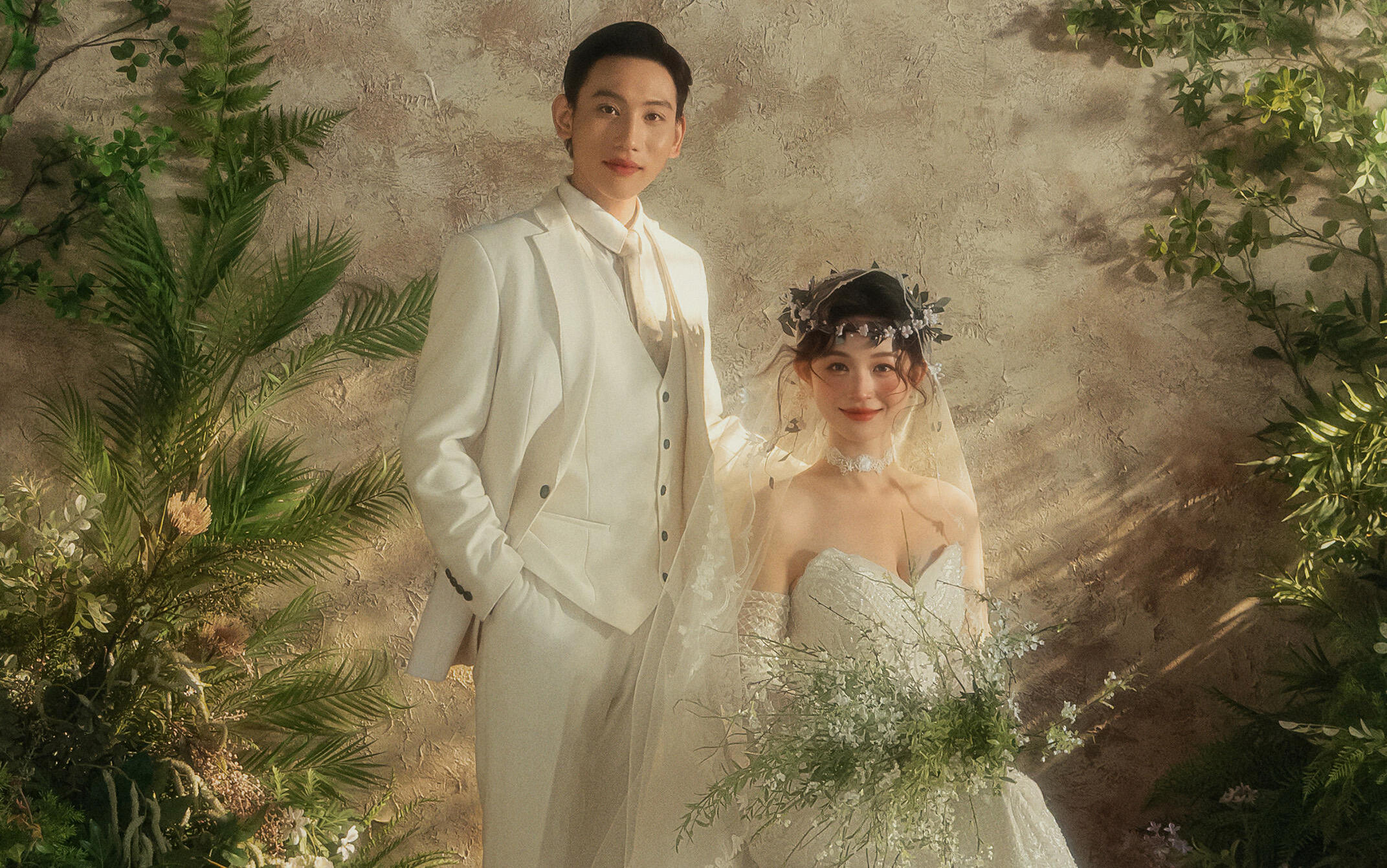 法式轻复古婚纱照