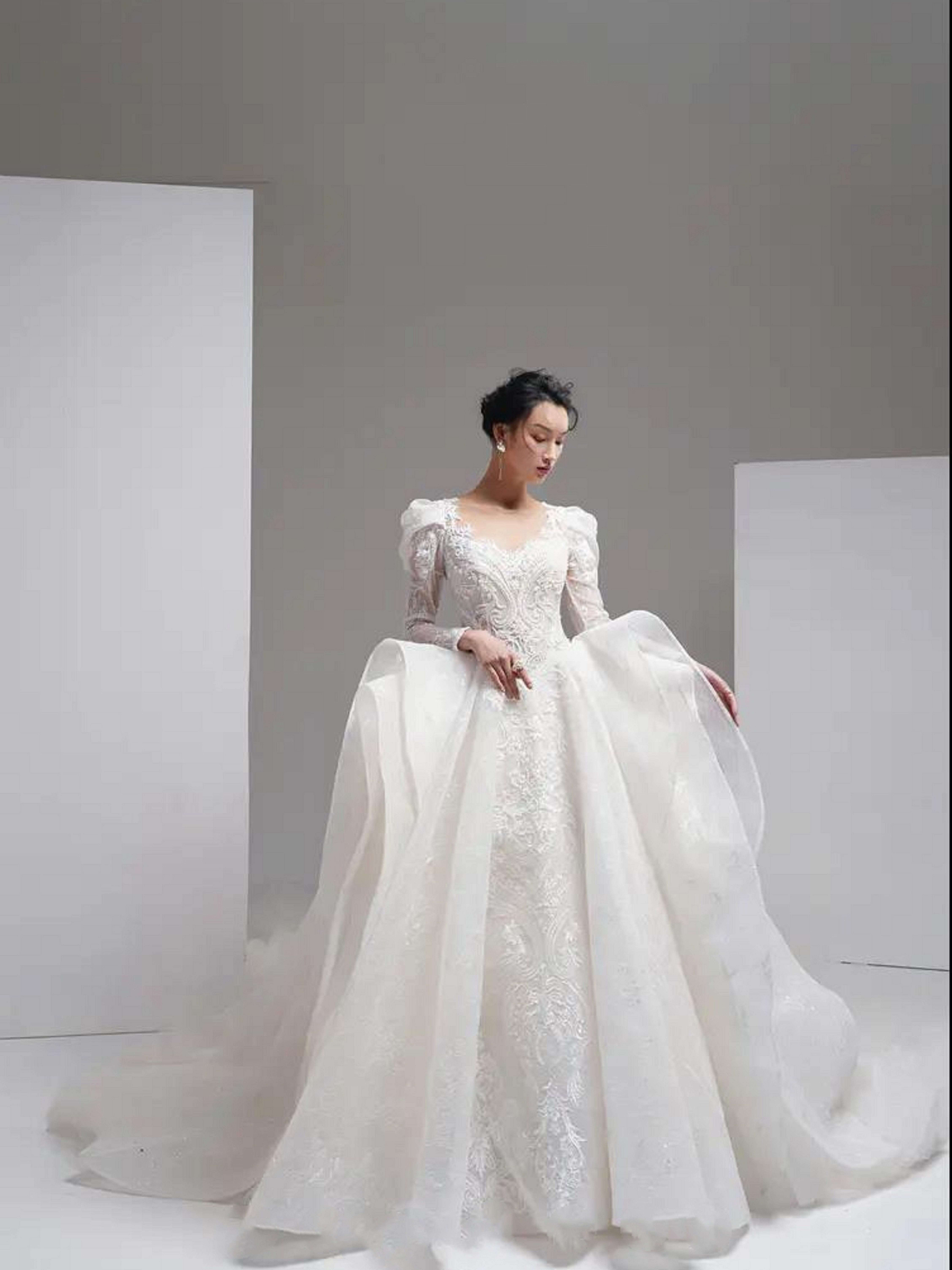 高定设计师主纱+秀禾+礼服+男士定制西装+跟妆