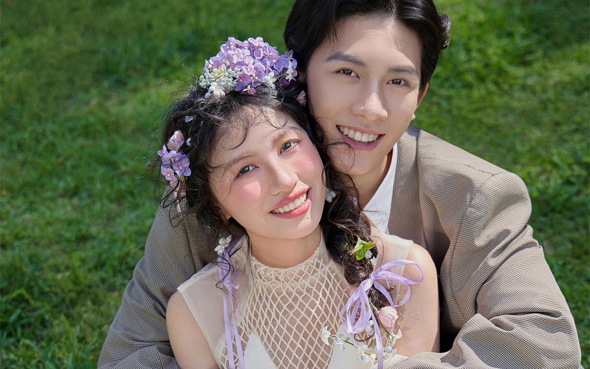 【D视觉摄影】心动陷阱！看一眼就心动的森系婚纱照