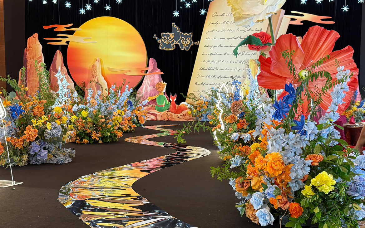 可可愛愛的婚禮現(xiàn)場