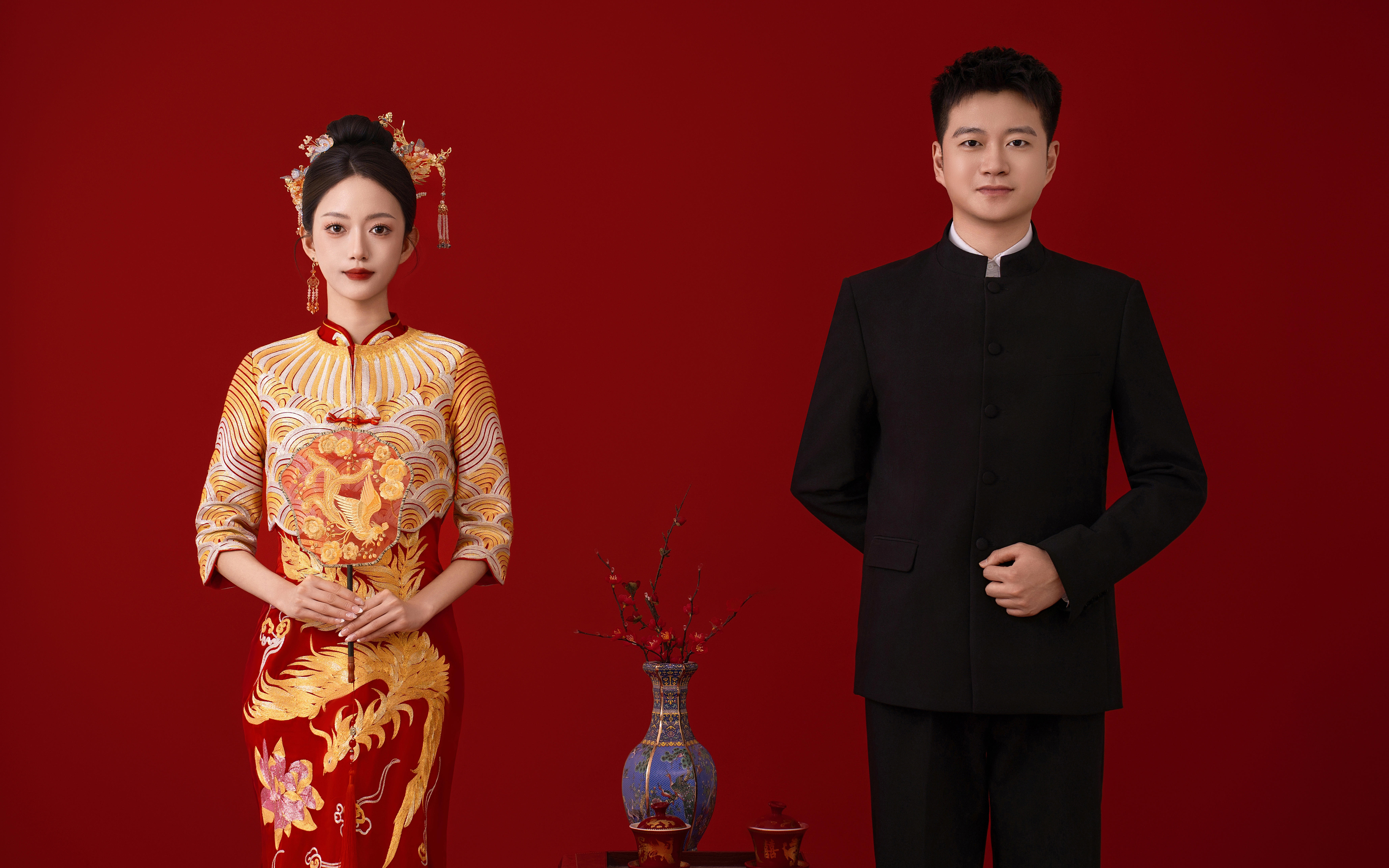 沒有女生能拒絕的東方美學(xué)喜嫁婚紗照??