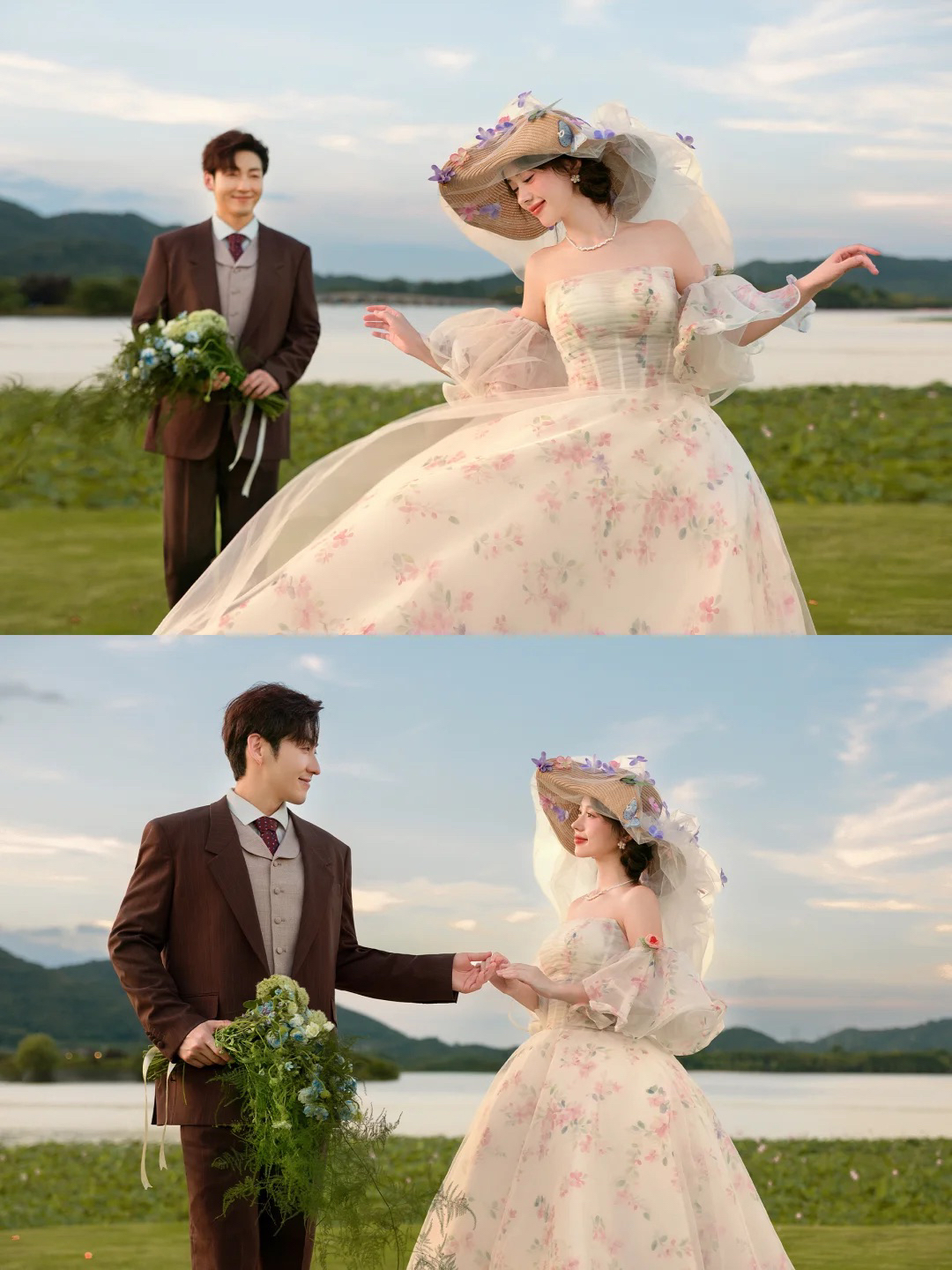 在法式草坪上✨做一场被夕阳宠爱的少女梦🌷