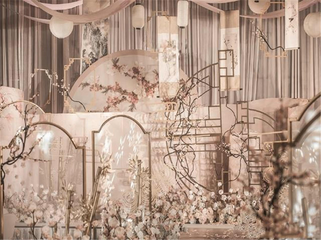 《江南》香槟色系新中式婚礼